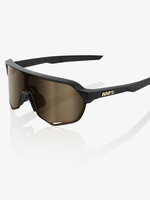 S2 - Matte Black - Soft Gold Mirror Lens