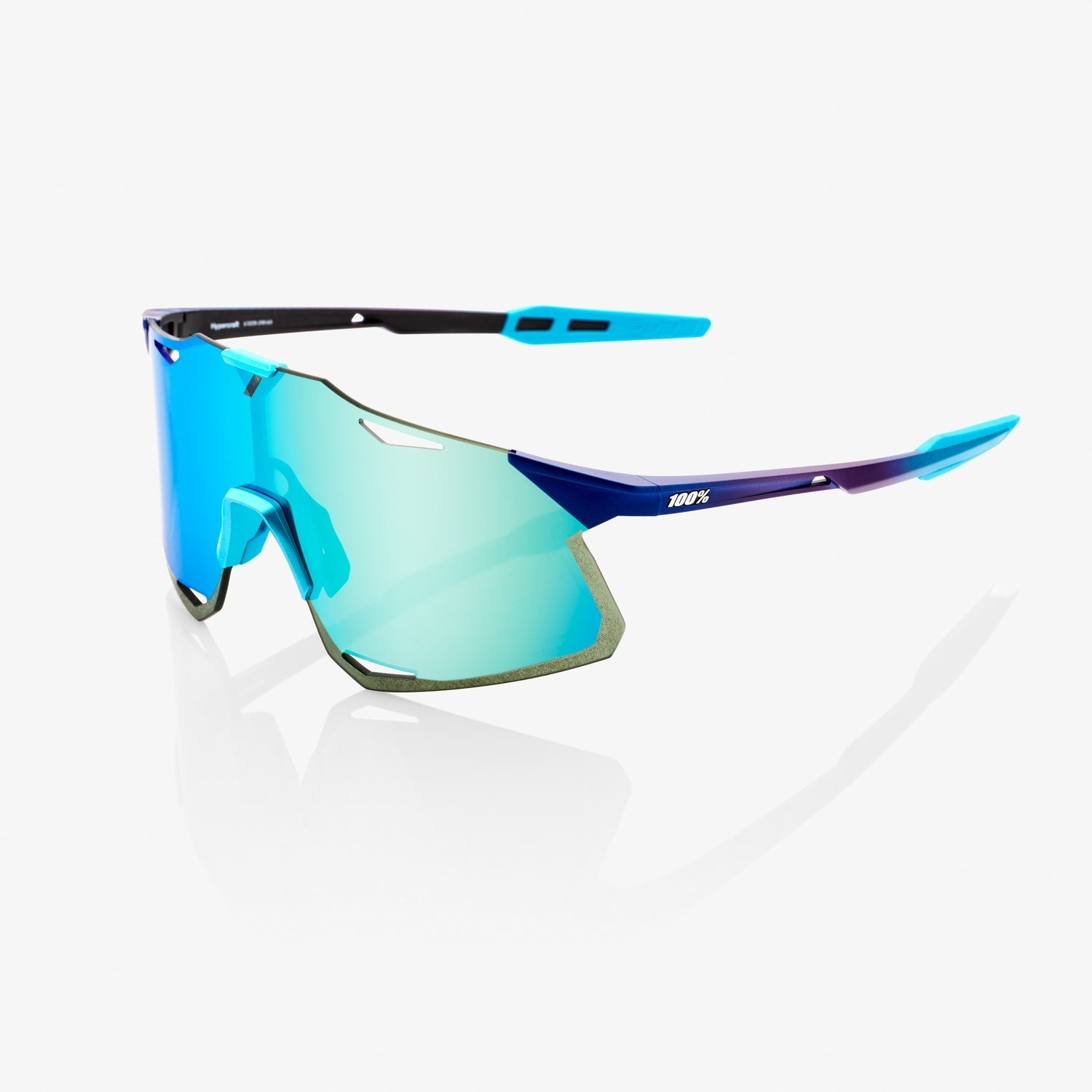 Hypercraft - Matte Metallic Into the Fade - Blue Topaz Multilayer Mirror  Lens