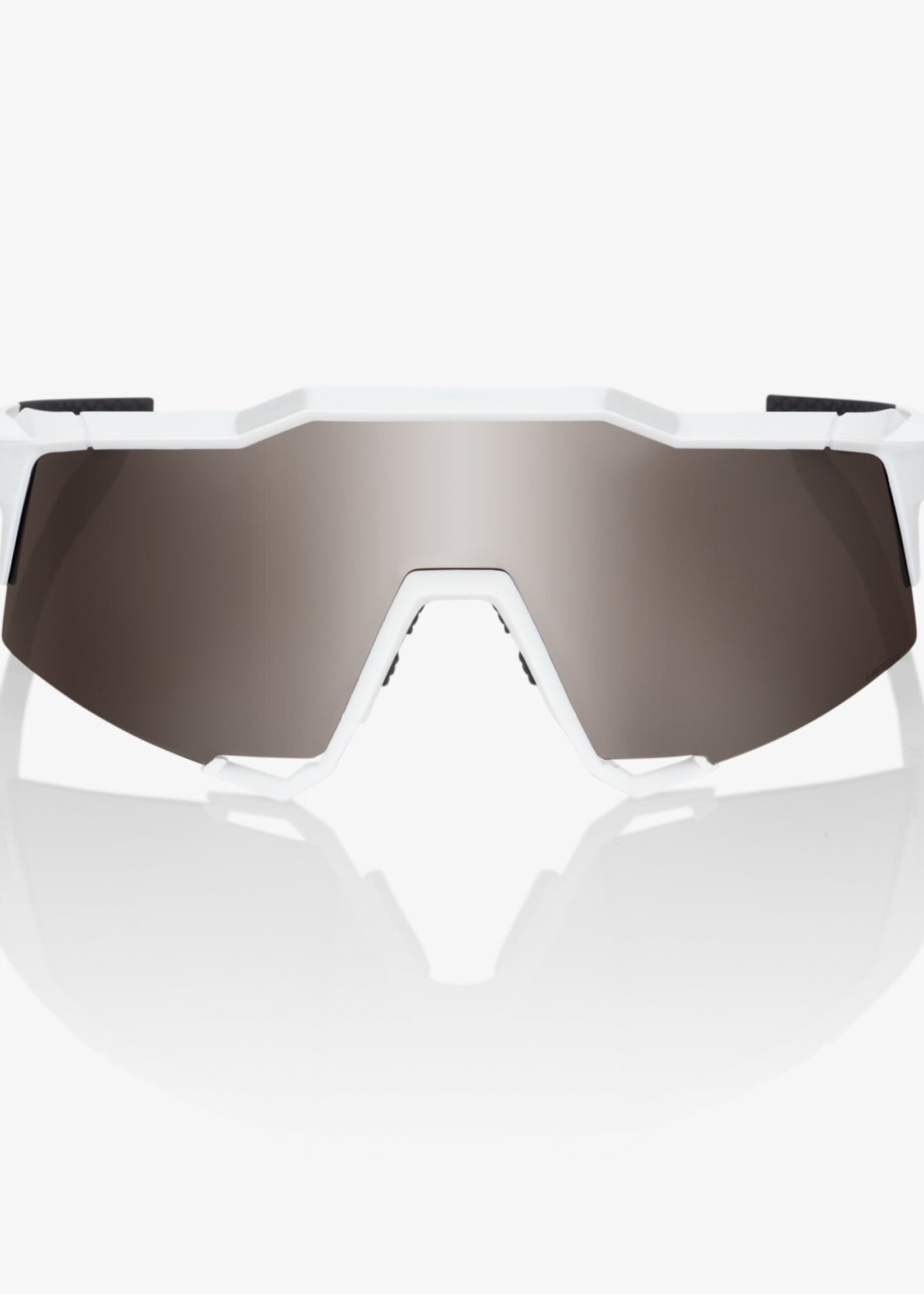 SPEEDCRAFT - Matte White - HiPER Silver Mirror Lens