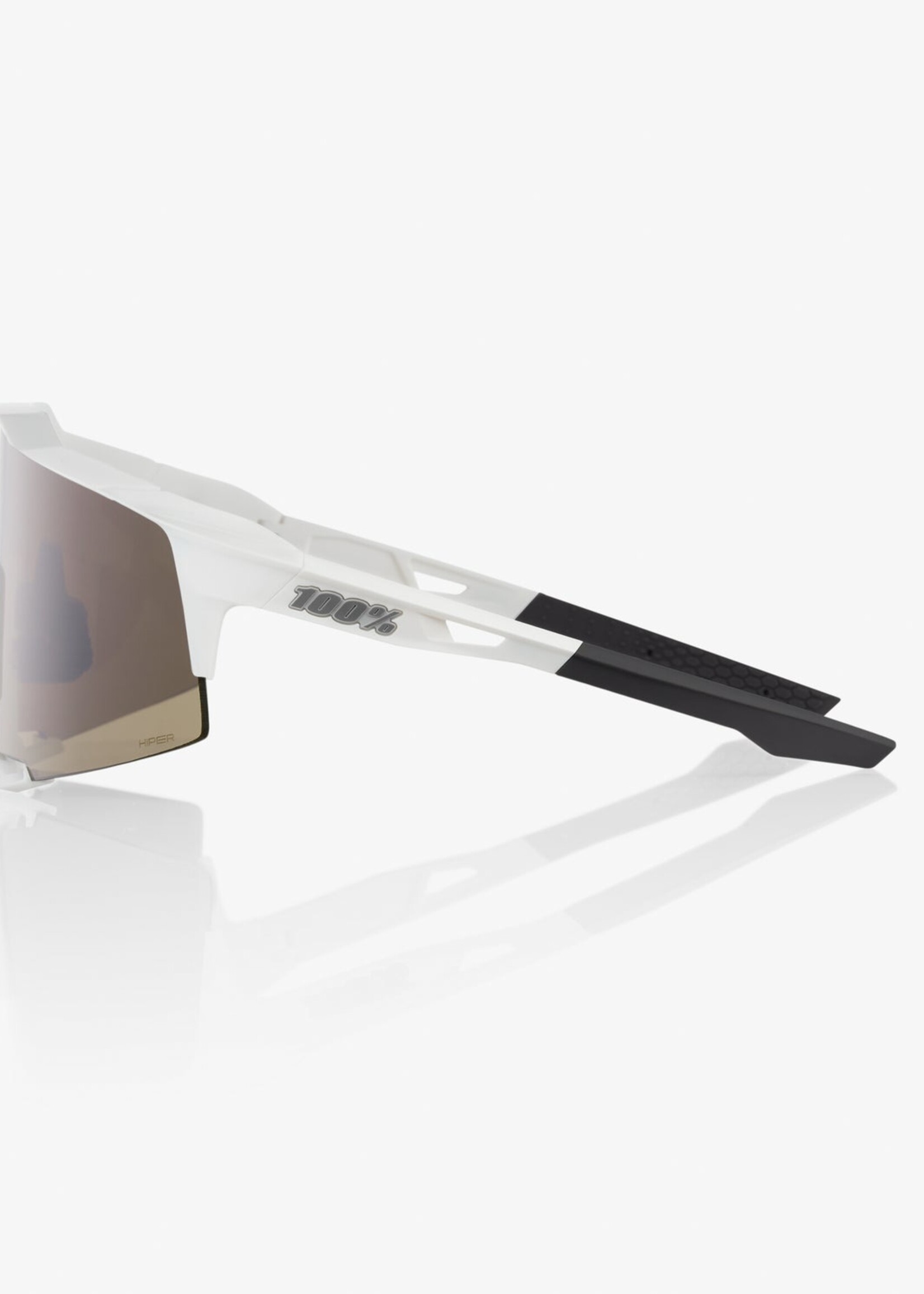 SPEEDCRAFT - Matte White - HiPER Silver Mirror Lens