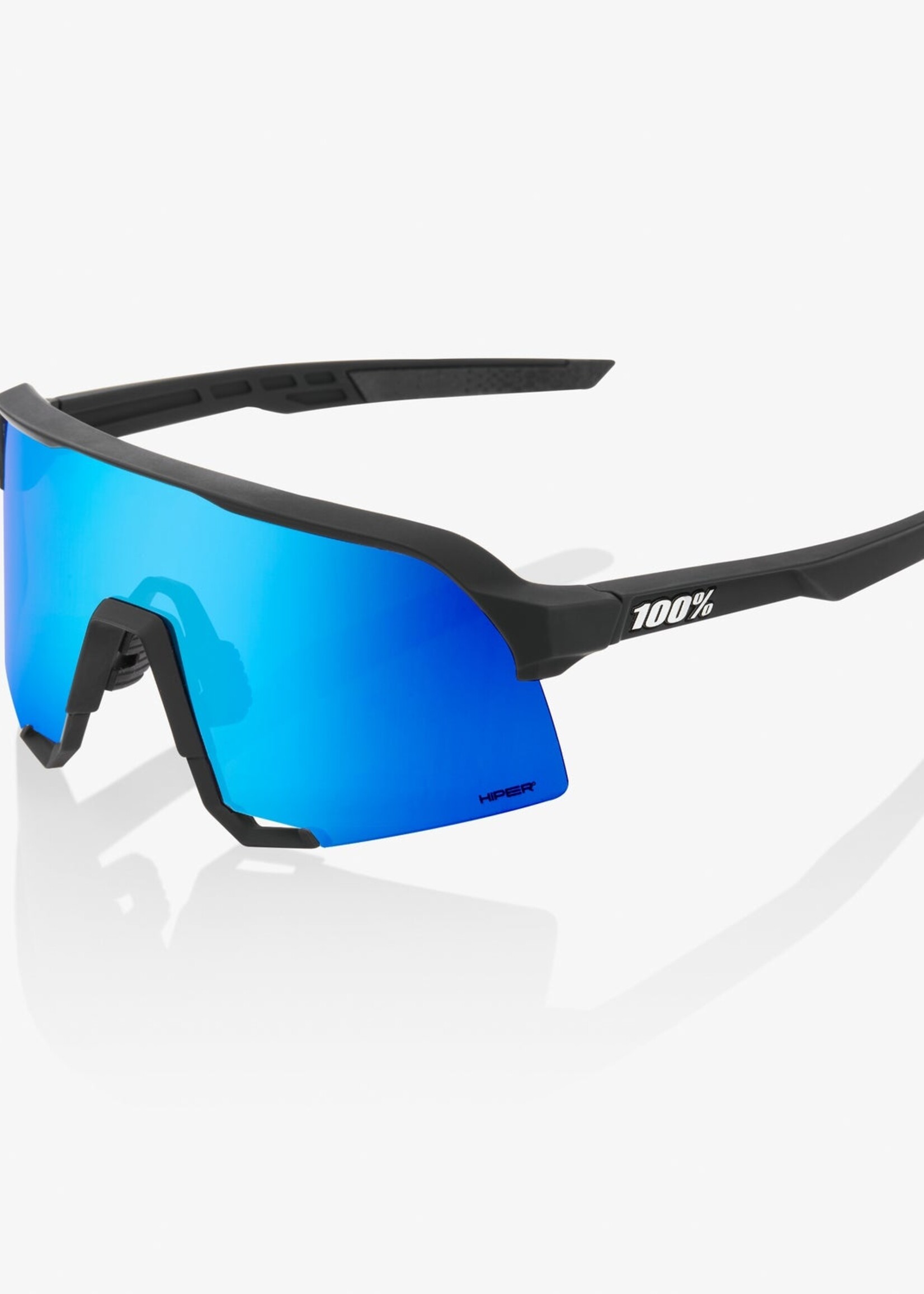 S3 - Matte Black - HiPER Blue Multilayer Mirror Lens