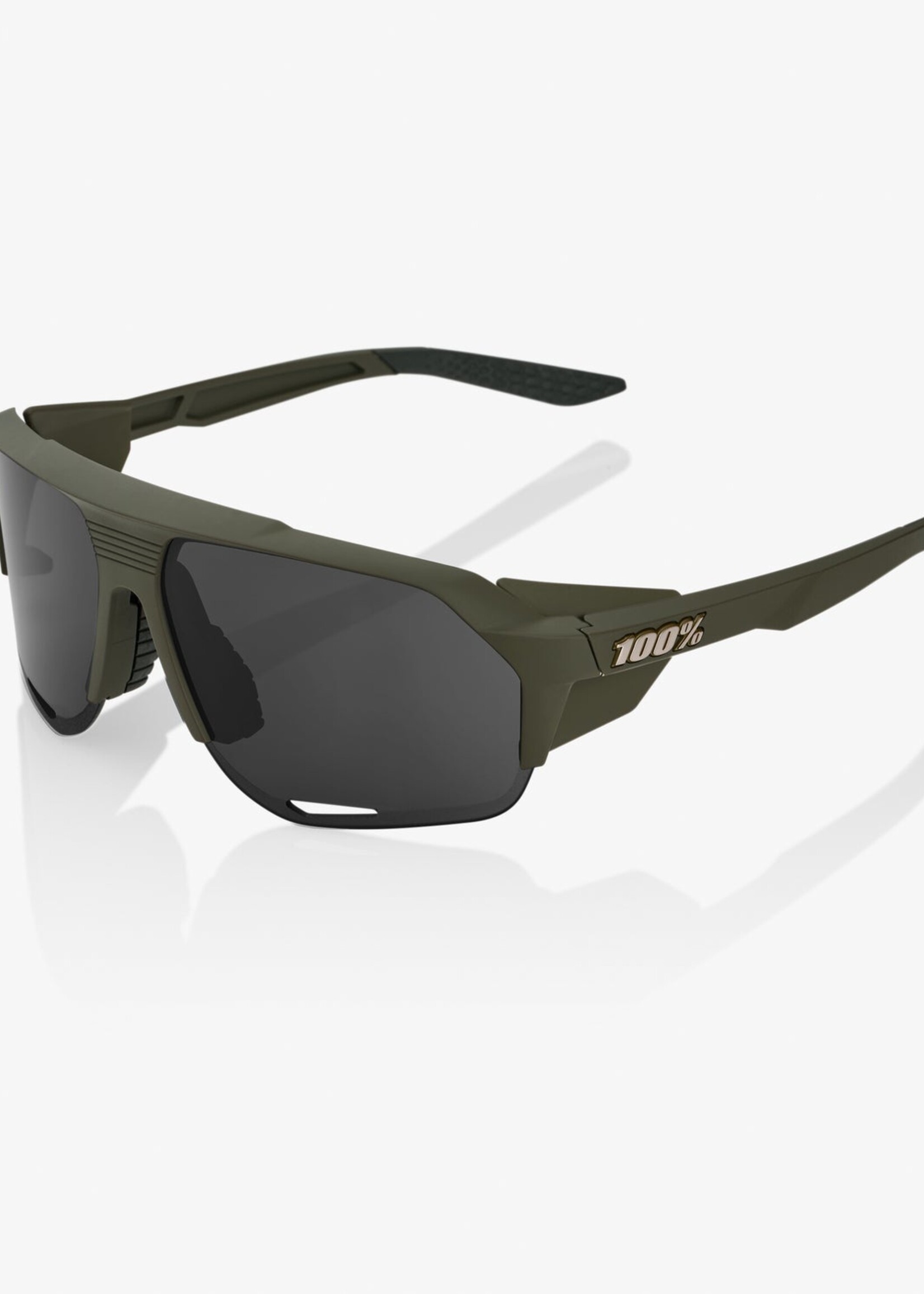100 Percent NORVIK - Soft Tact Army Green - Smoke Lens