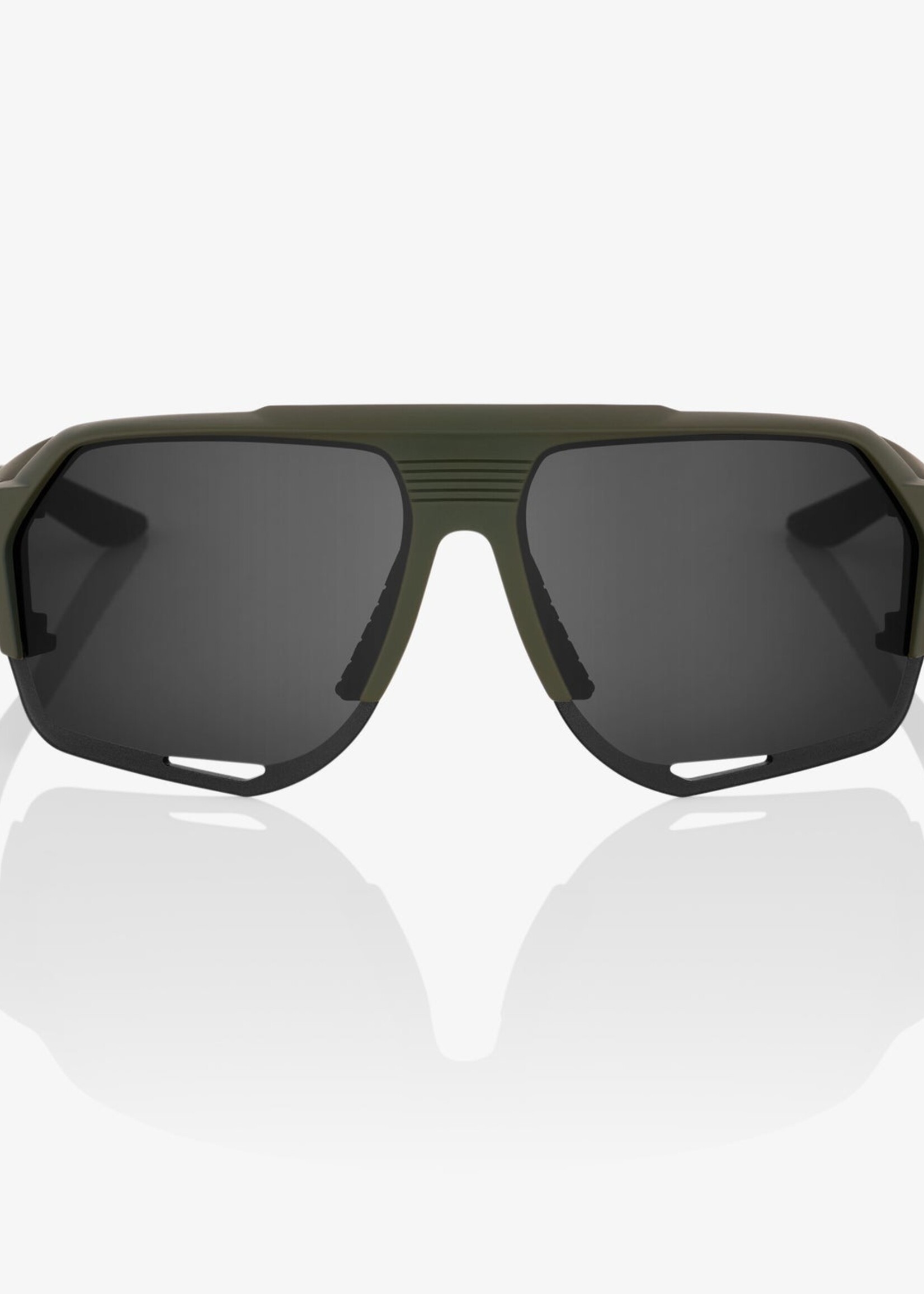 100 Percent NORVIK - Soft Tact Army Green - Smoke Lens