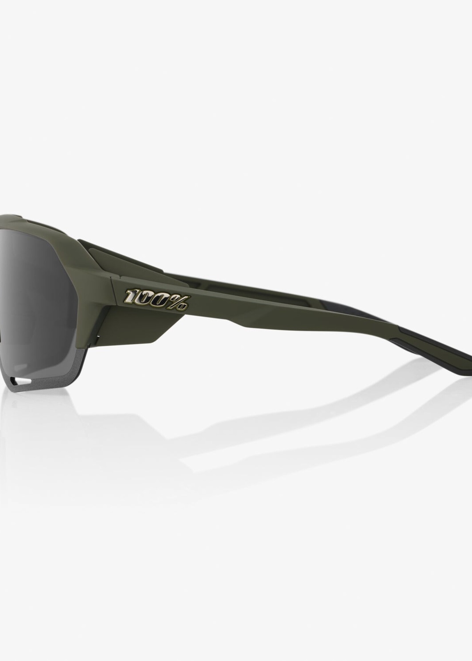 100 Percent NORVIK - Soft Tact Army Green - Smoke Lens