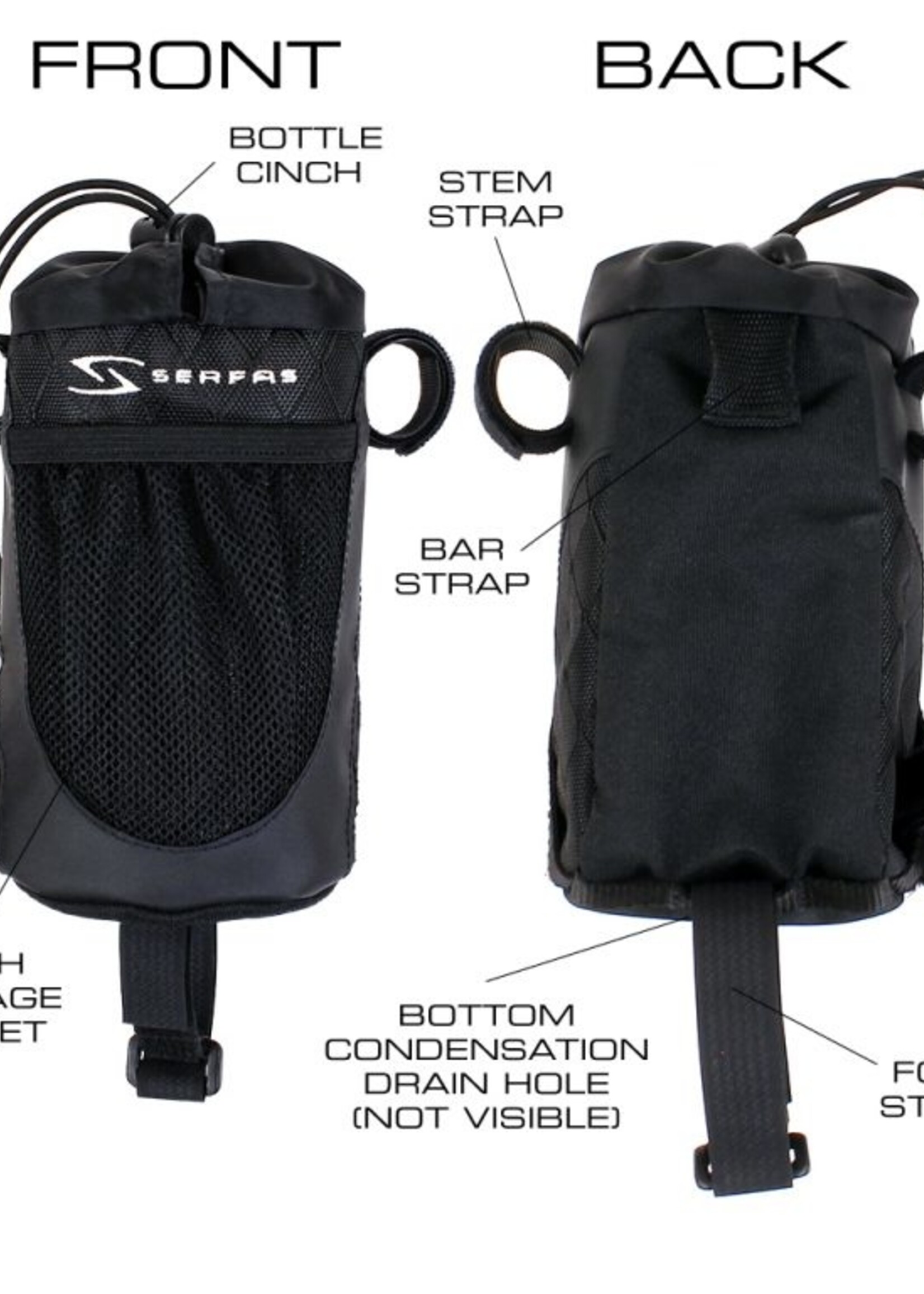 Serfas Bag Bar-Tender Handlebar Bag