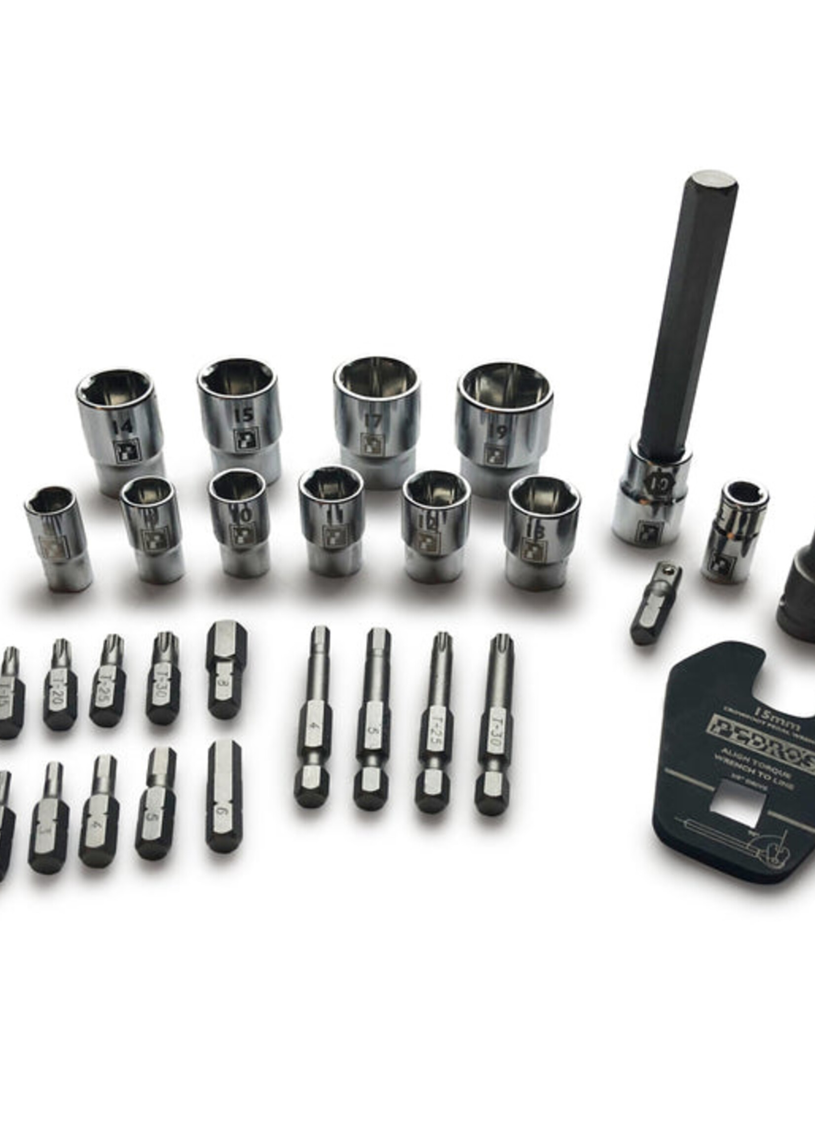 Pedro's PRO HEX/SOCKET BIT SET II-31pc