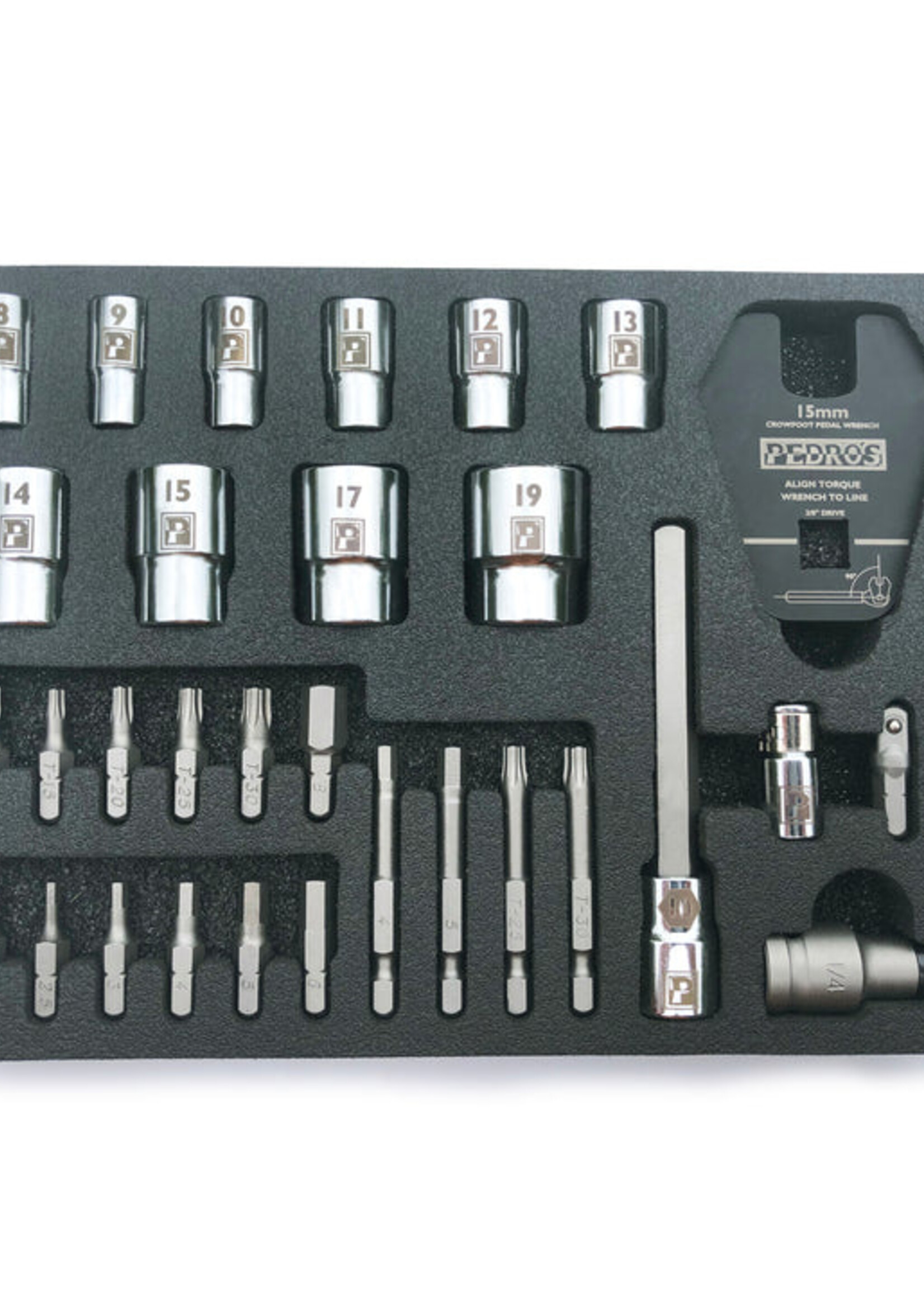 Pedro's PRO HEX/SOCKET BIT SET II-31pc