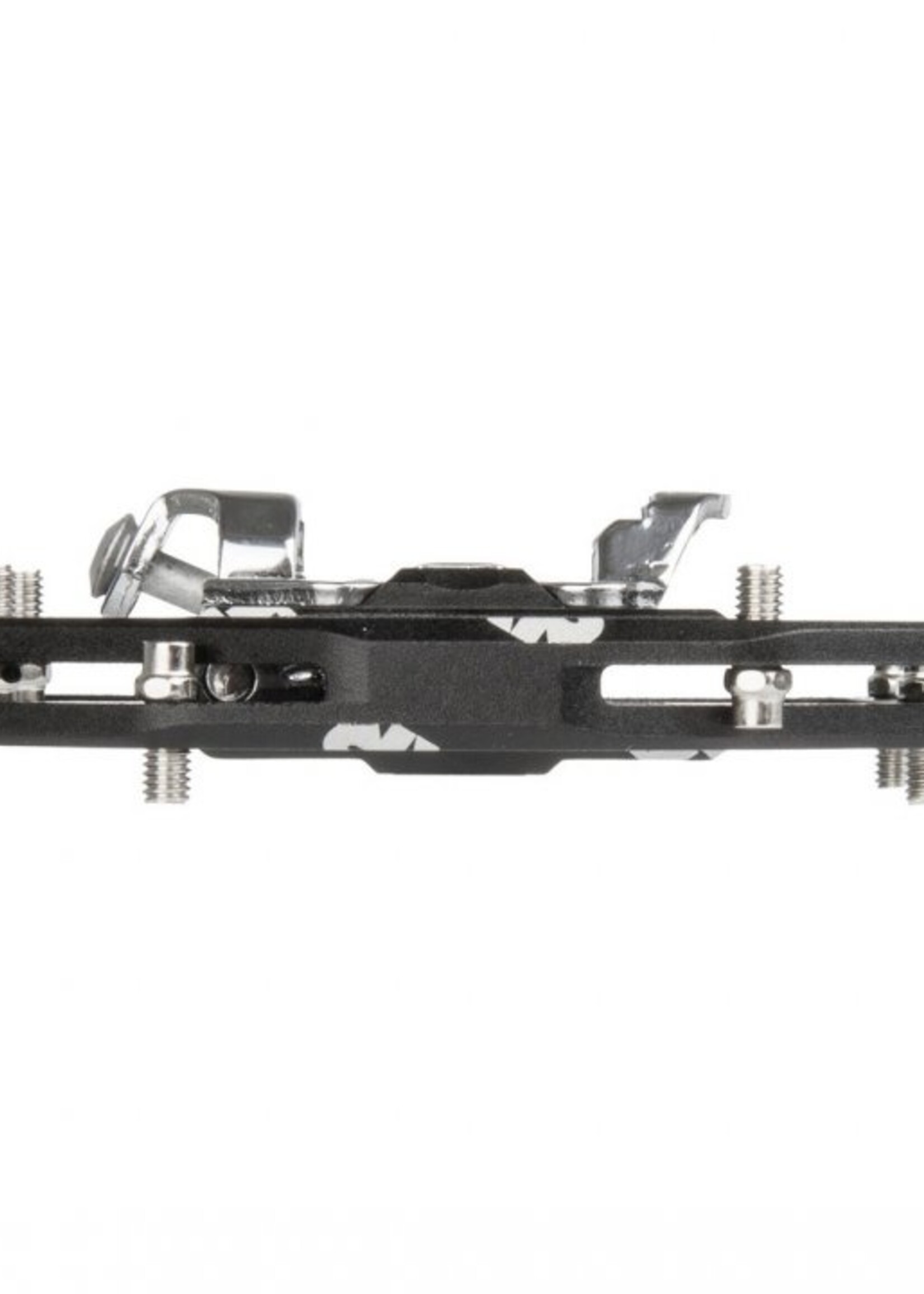 EXUSTAR PM827 SPD AL ONE-SIDE PLATFORM ATB PEDALS BLK 406g