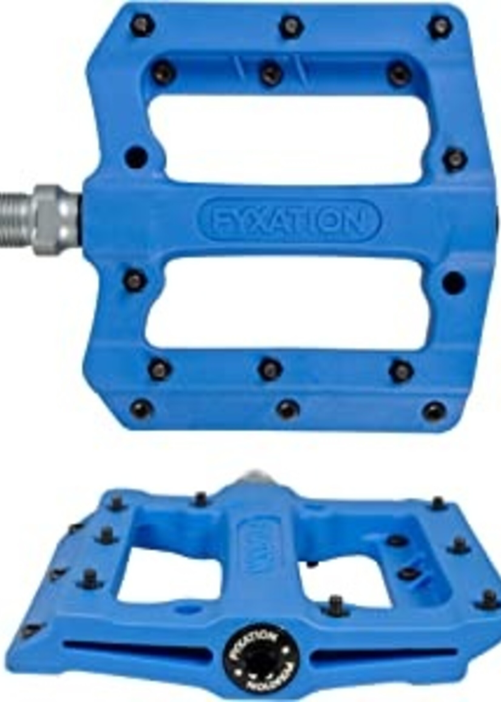 Fyxation MESA-MP NYLON PLATFORM PEDALS W/PINS 9/16" BLU