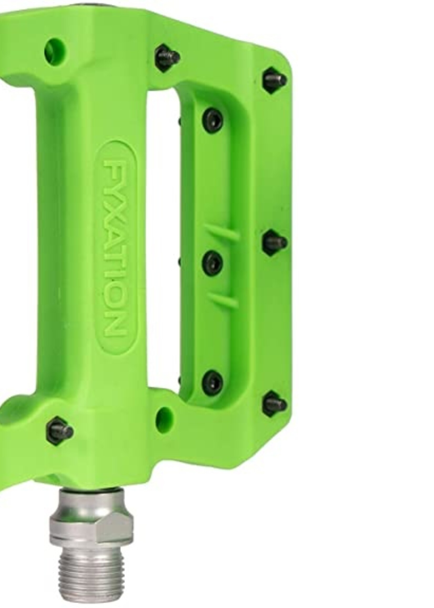 Fyxation MESA-MP NYLON PLATFORM PEDALS W/PINS 9/16" GRN