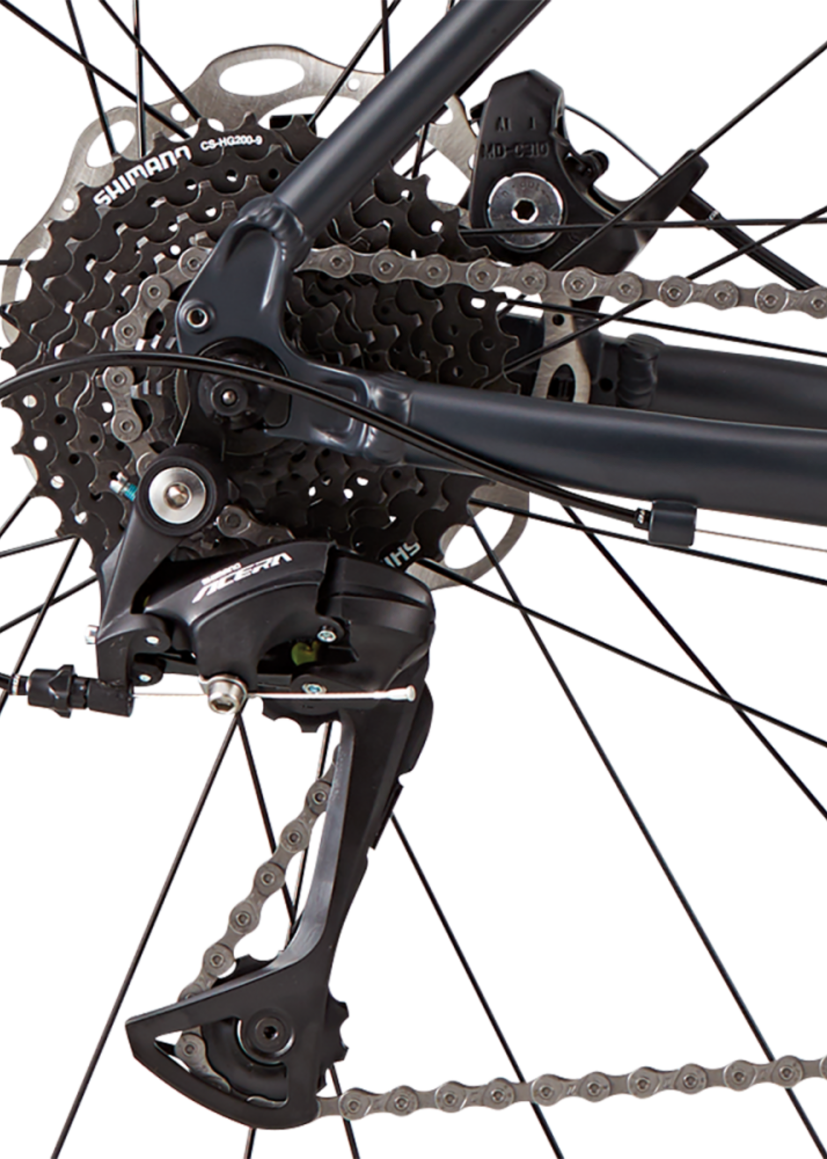 Diamondback Haanjo 1 MD/53CM Black Gravel