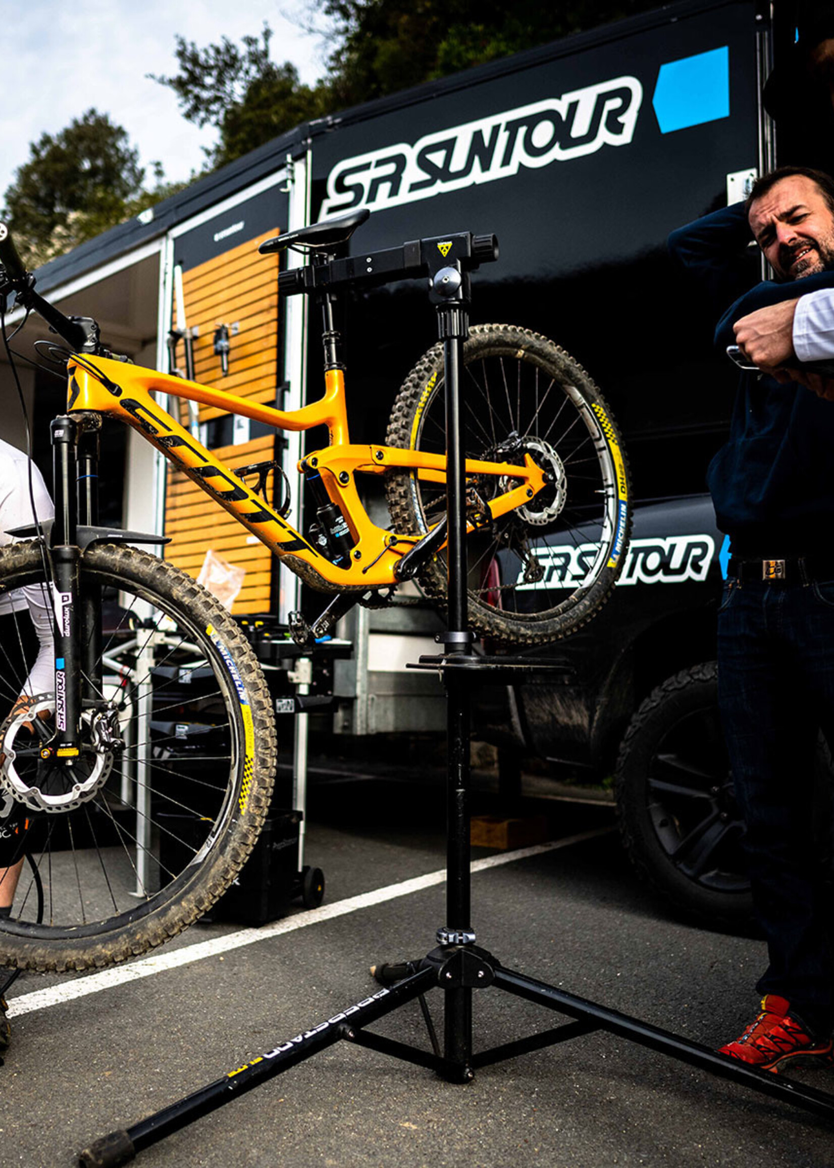 TOPEAK TW002 PREP STAND ELITE WORK STAND W/TOOL BOX