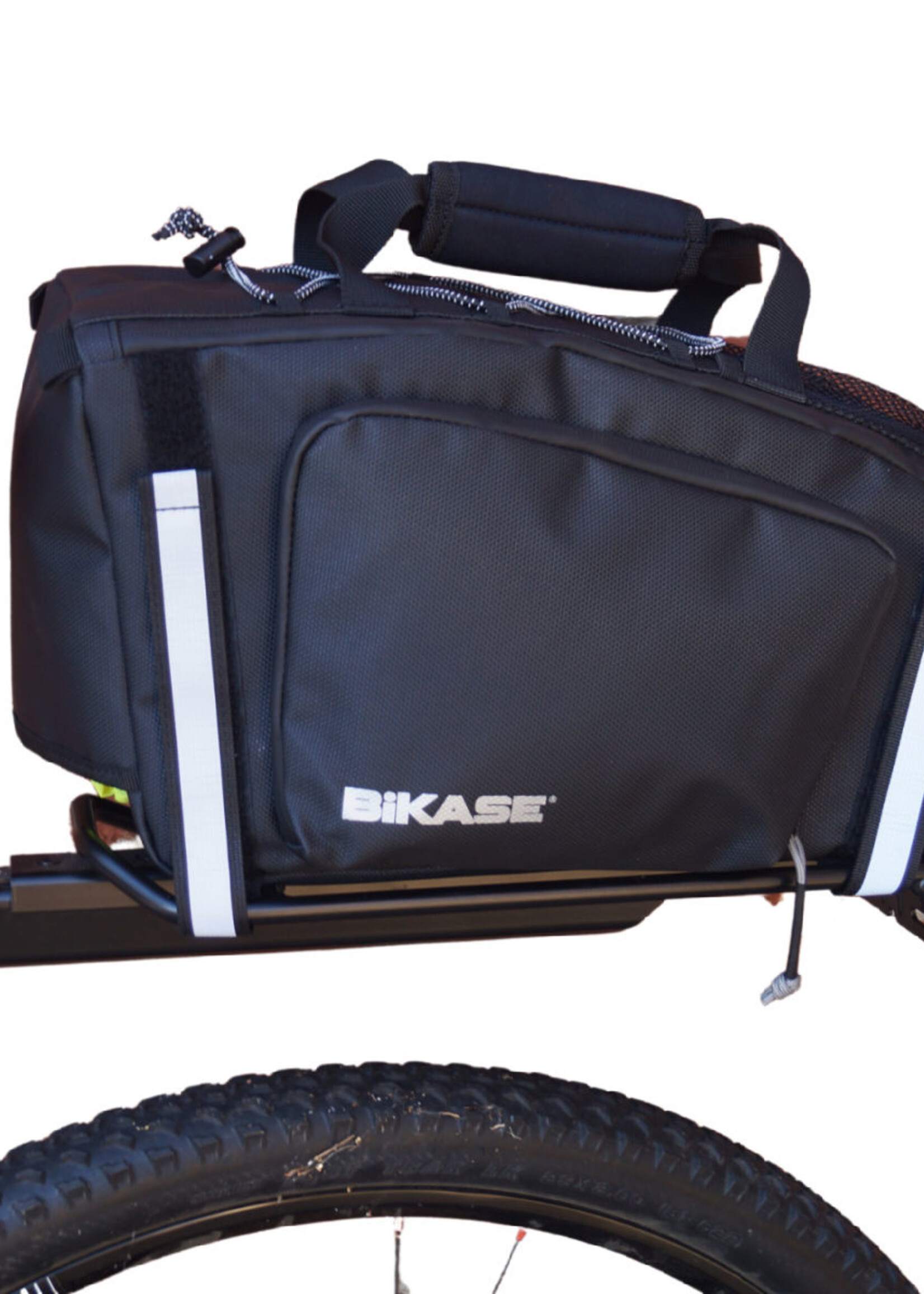 BIKASE 2038 REGGIE RACK TRUNK BAG BLK 820ci W/BUILT IN COVER