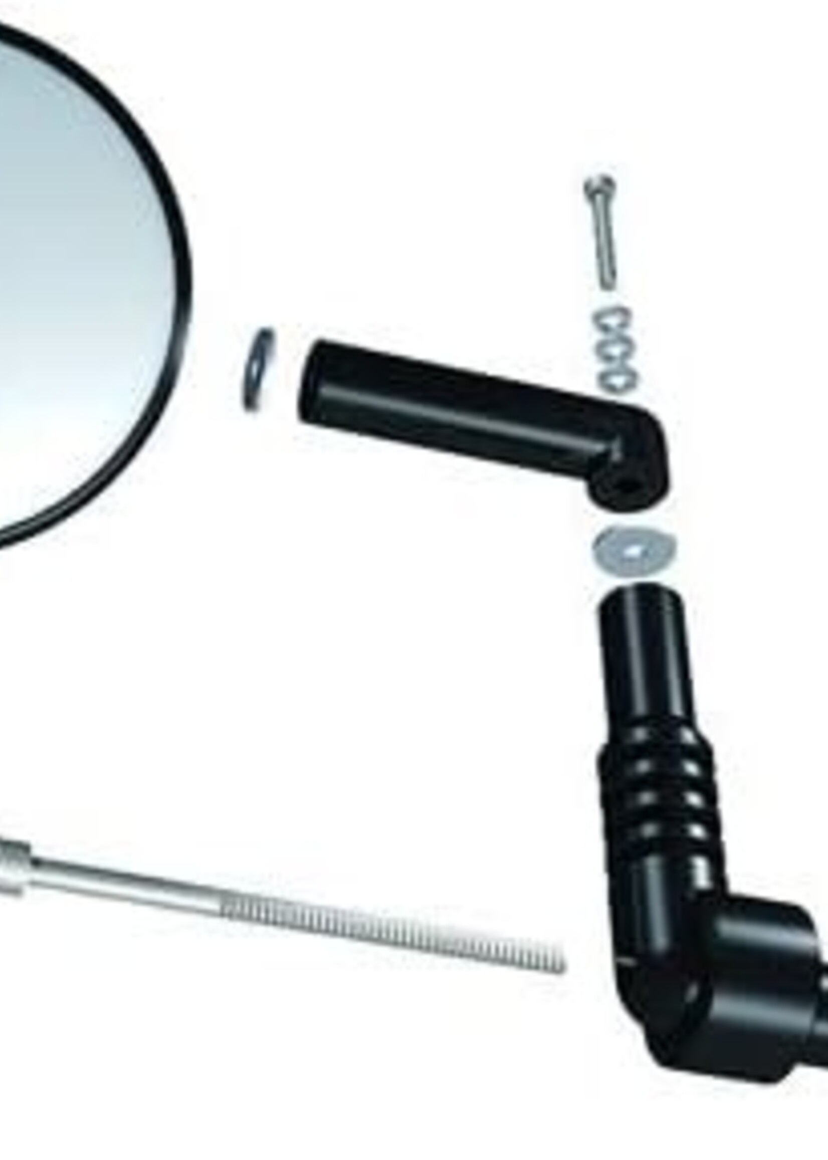 Mirrycle Mirrycle Original Mirror, 3" Round, Black
