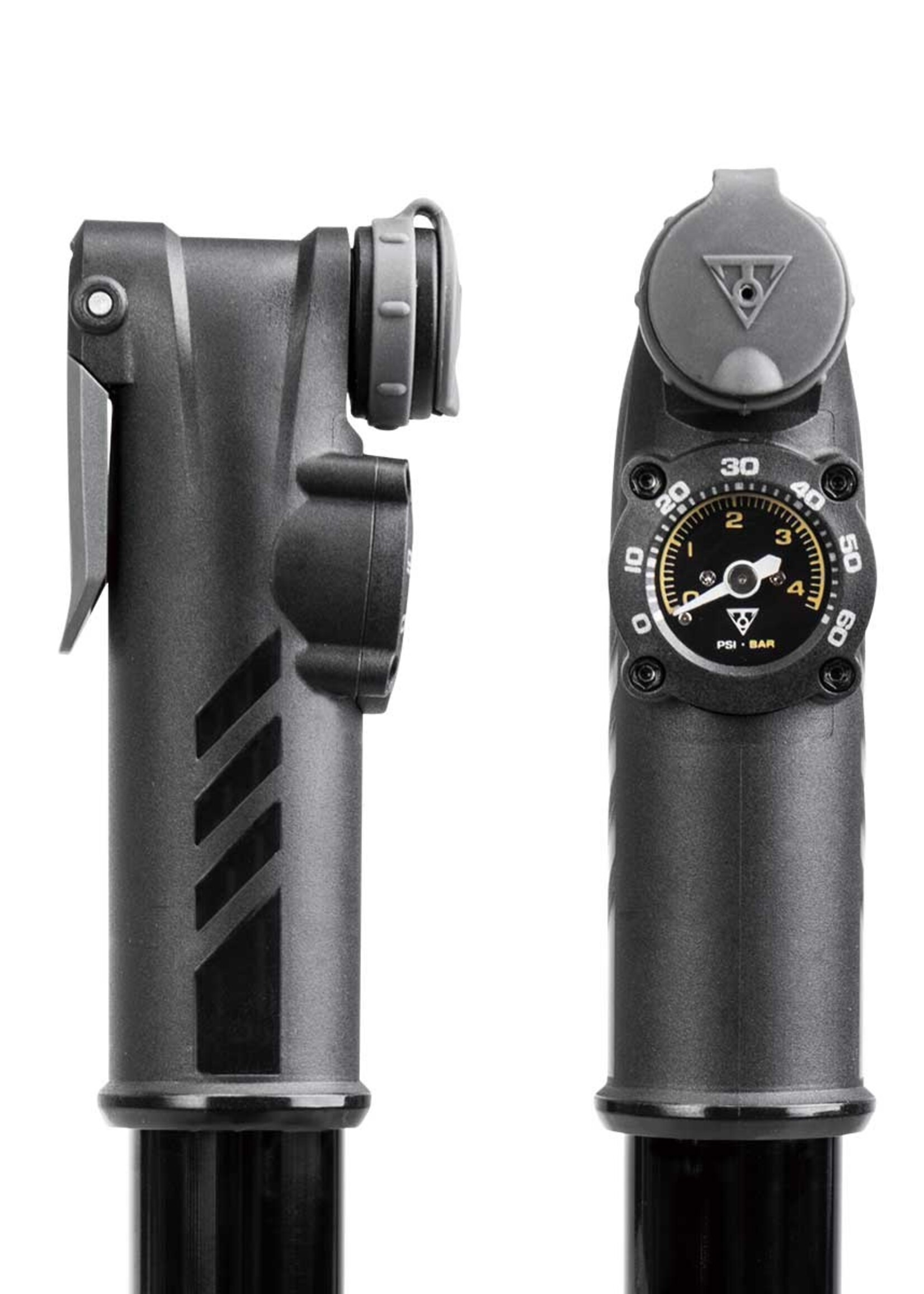 TOPEAK TMDA-1G DUAL ACTION MNT PUMP W/GAUGE 60psi