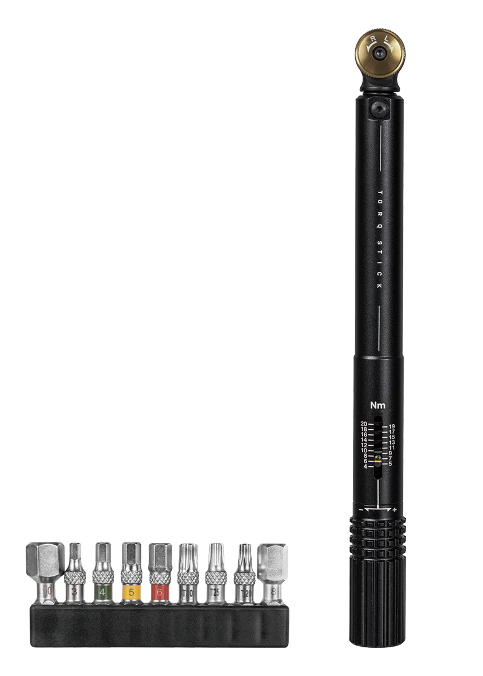 TOPEAK TT2592 TORQ STICK 4-20Nm ADJUSTABLE TORQ WRENCH