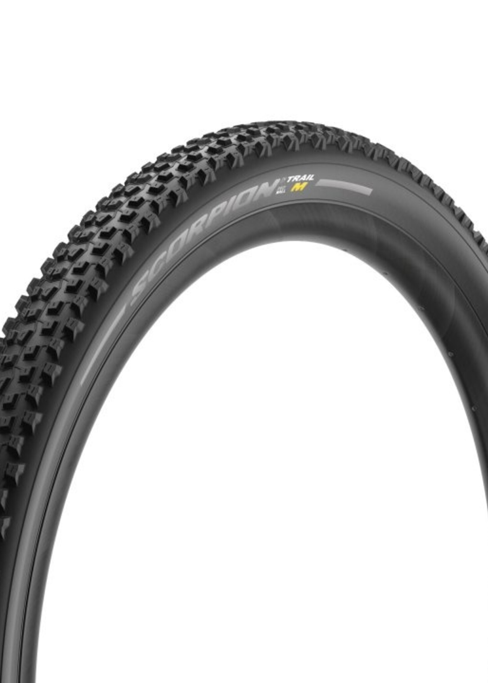 PIRELLI Pirelli, Scorpion Trail M, Mountain Tire, 29x2.60, Folding, Tubeless Ready, SmartGRIP, ProWALL, 60TPI, Black