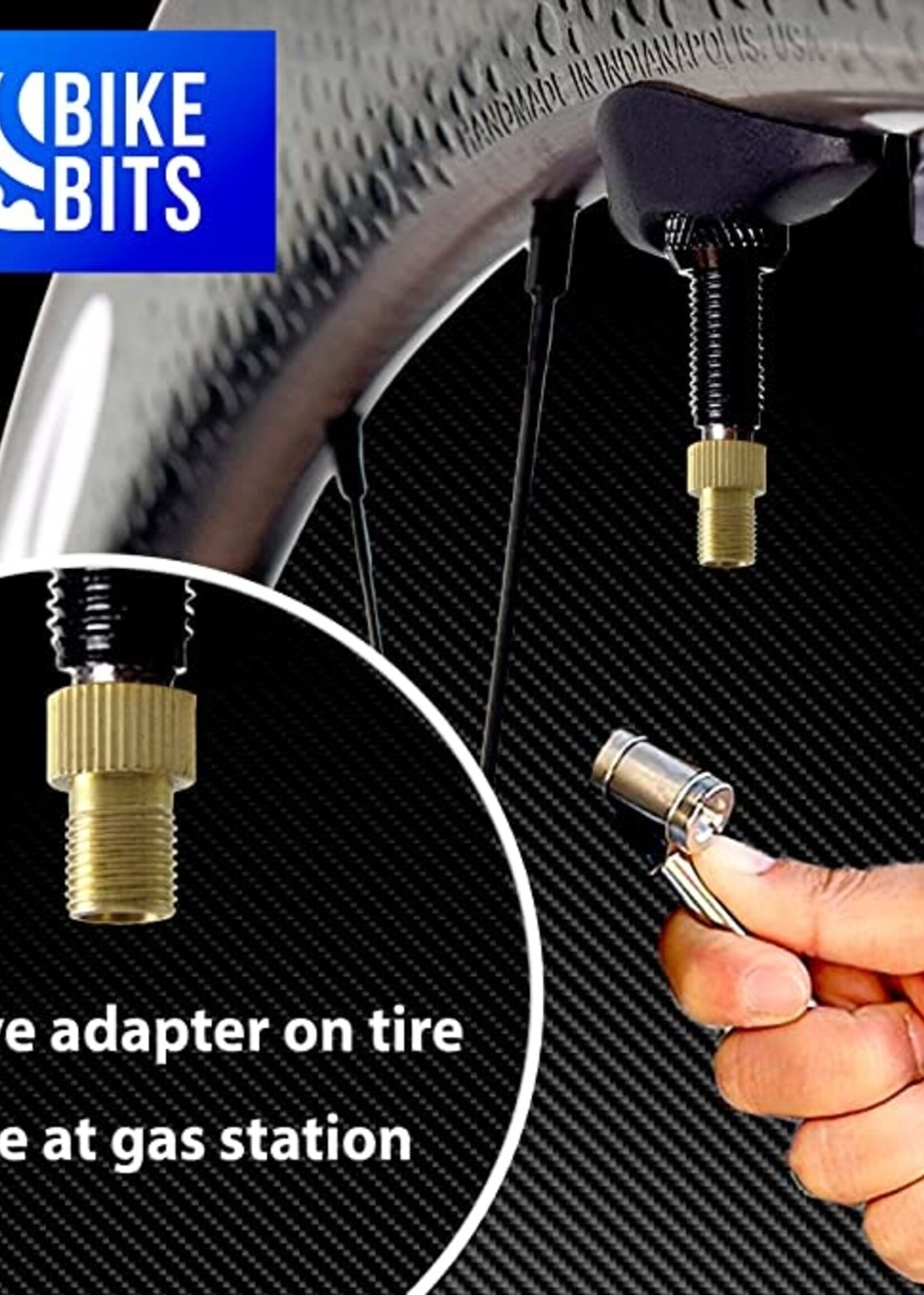 Genuine Innovations Presta Valve Adaptors pair