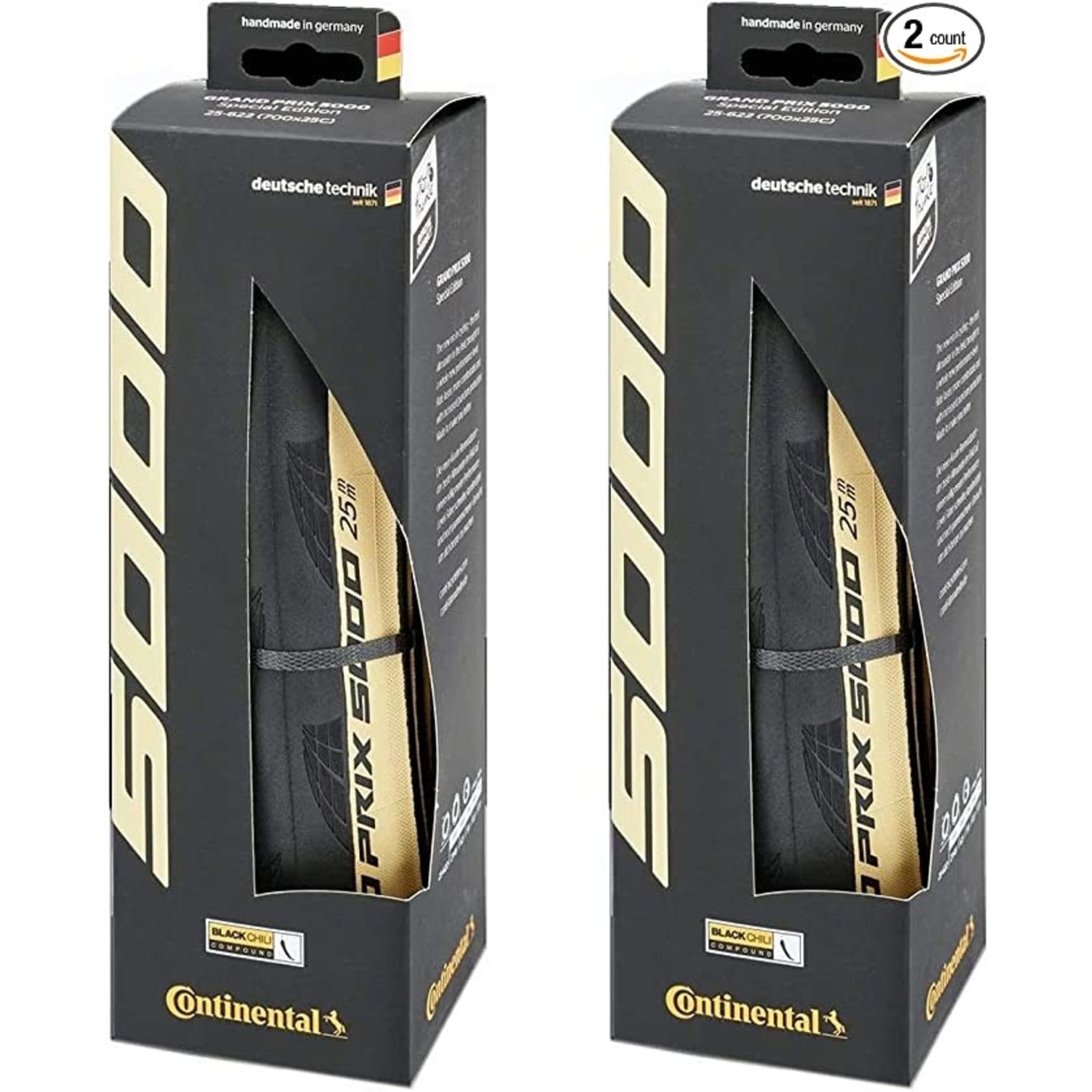 Continental Continental Grand Prix 5000 Tire - 700 x 32 Clincher Folding  Black 330tpi