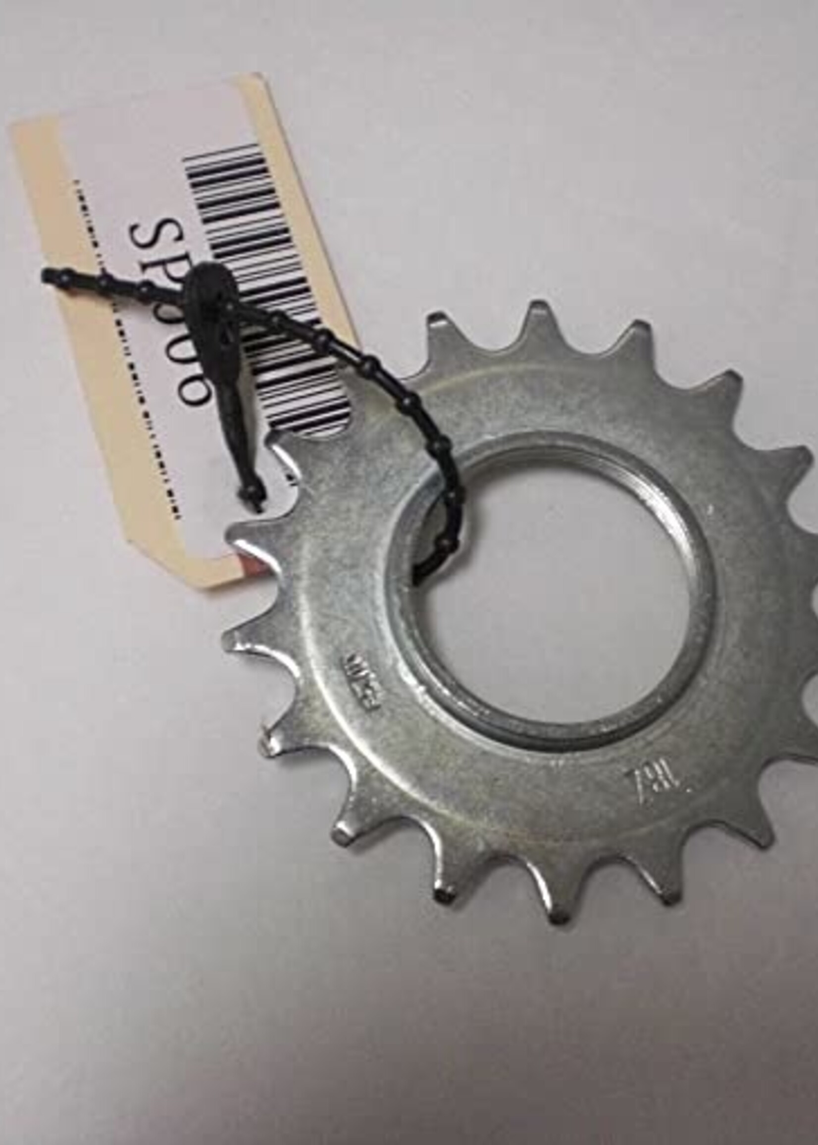 18T TRACK COG 1/2x1/8" SIL