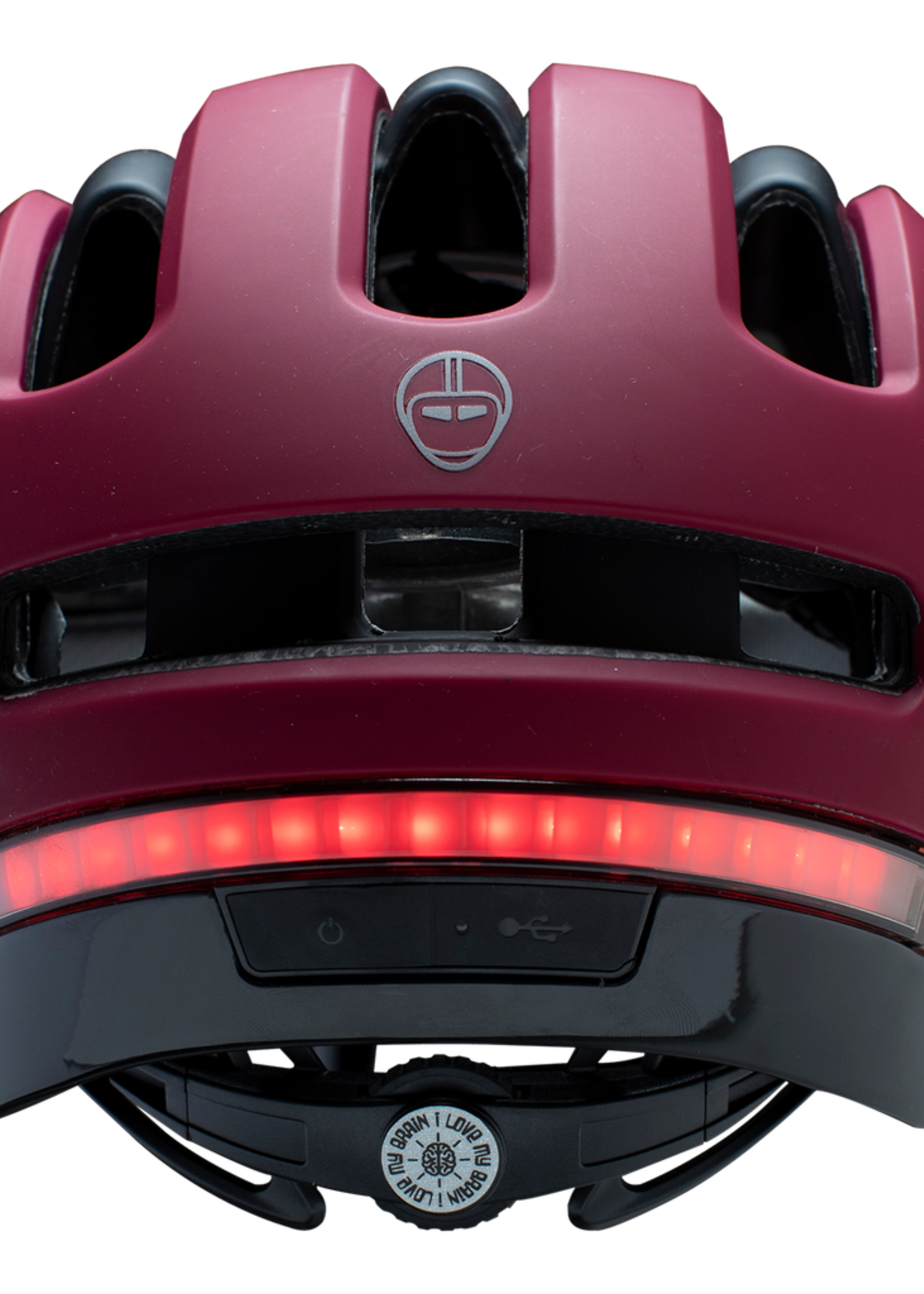 Nutcase Helmet Vio Cabernet Matte MIPS Light  L/XL