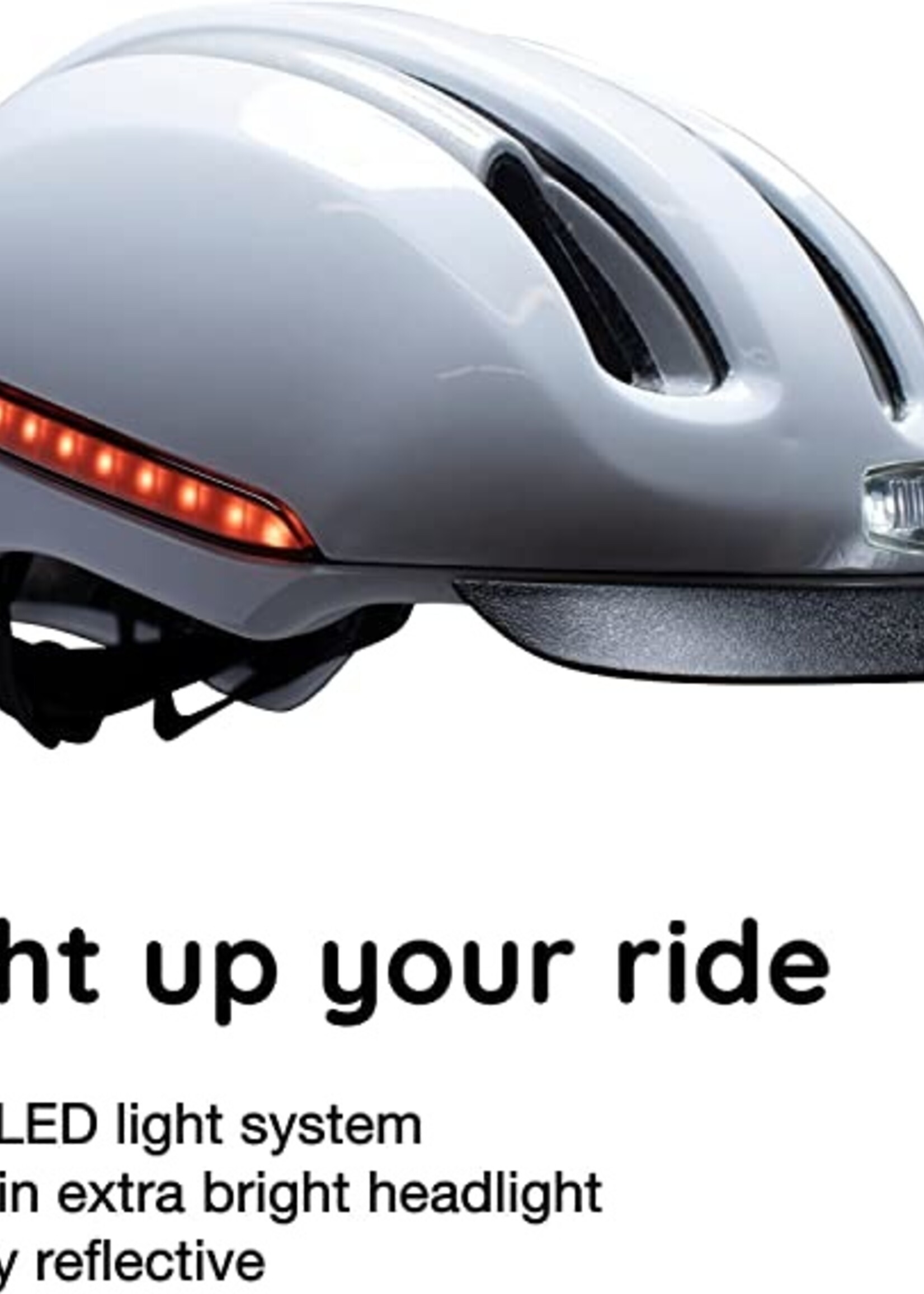 Nutcase Helmet Vio Blanco Gloss MIPS Light  S/M