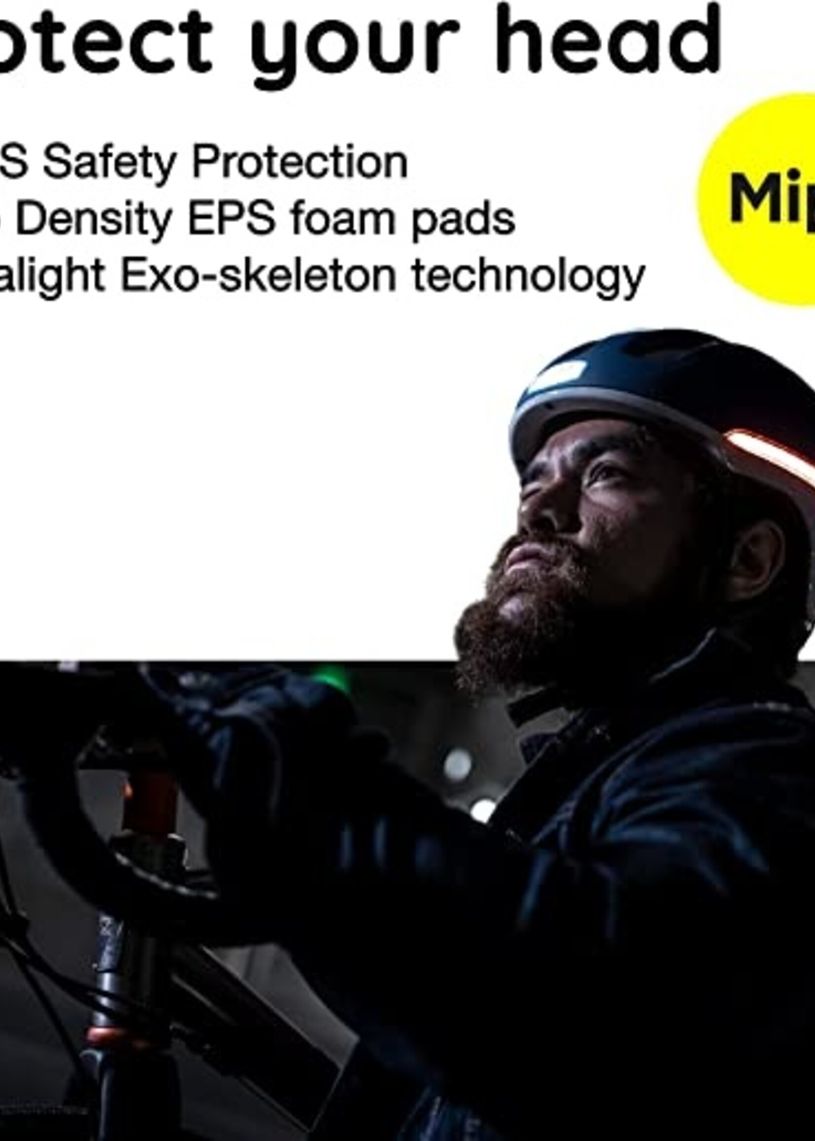 Nutcase Helmet Vio Blanco Gloss MIPS Light  S/M