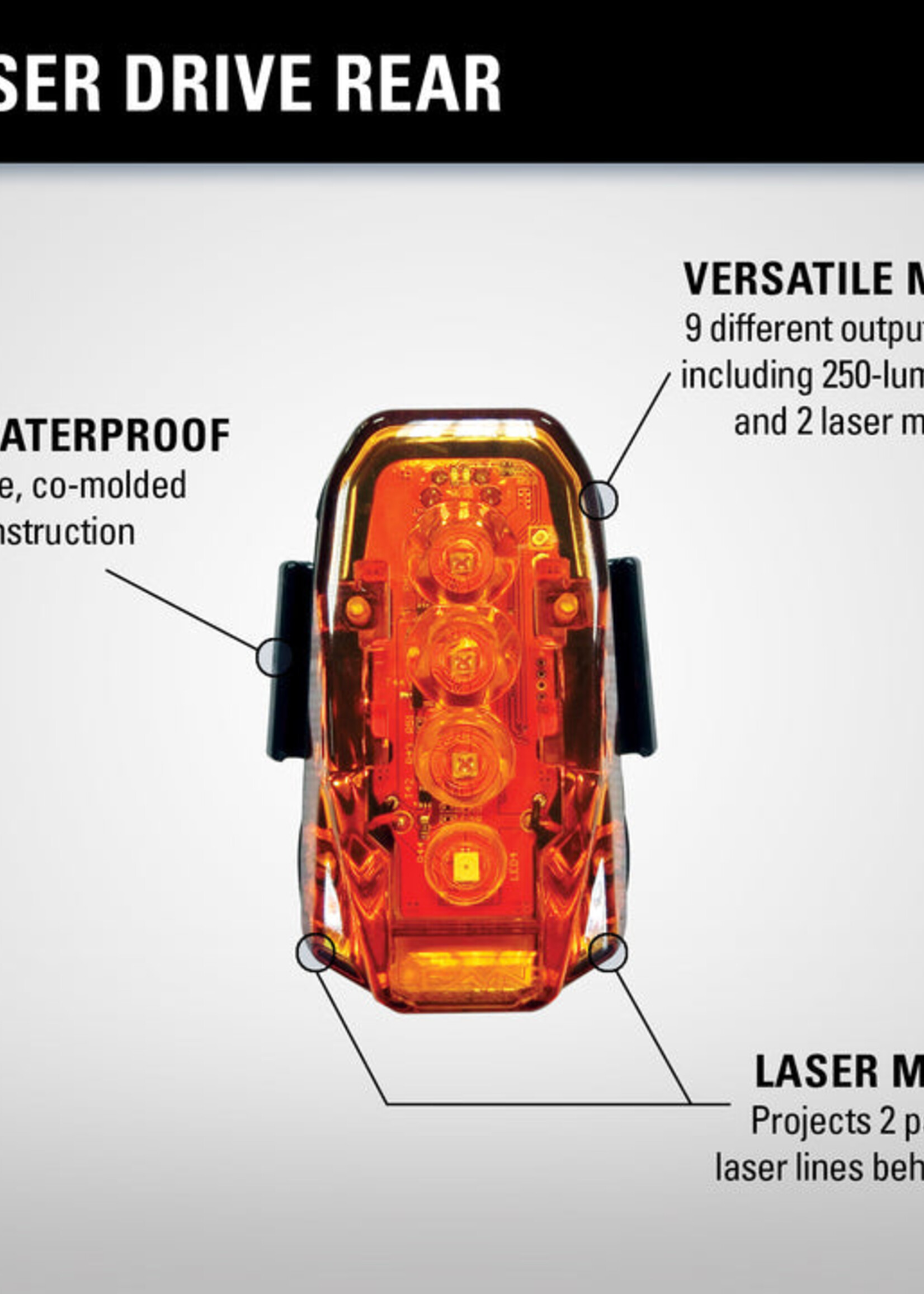 lezyne rear single LED light