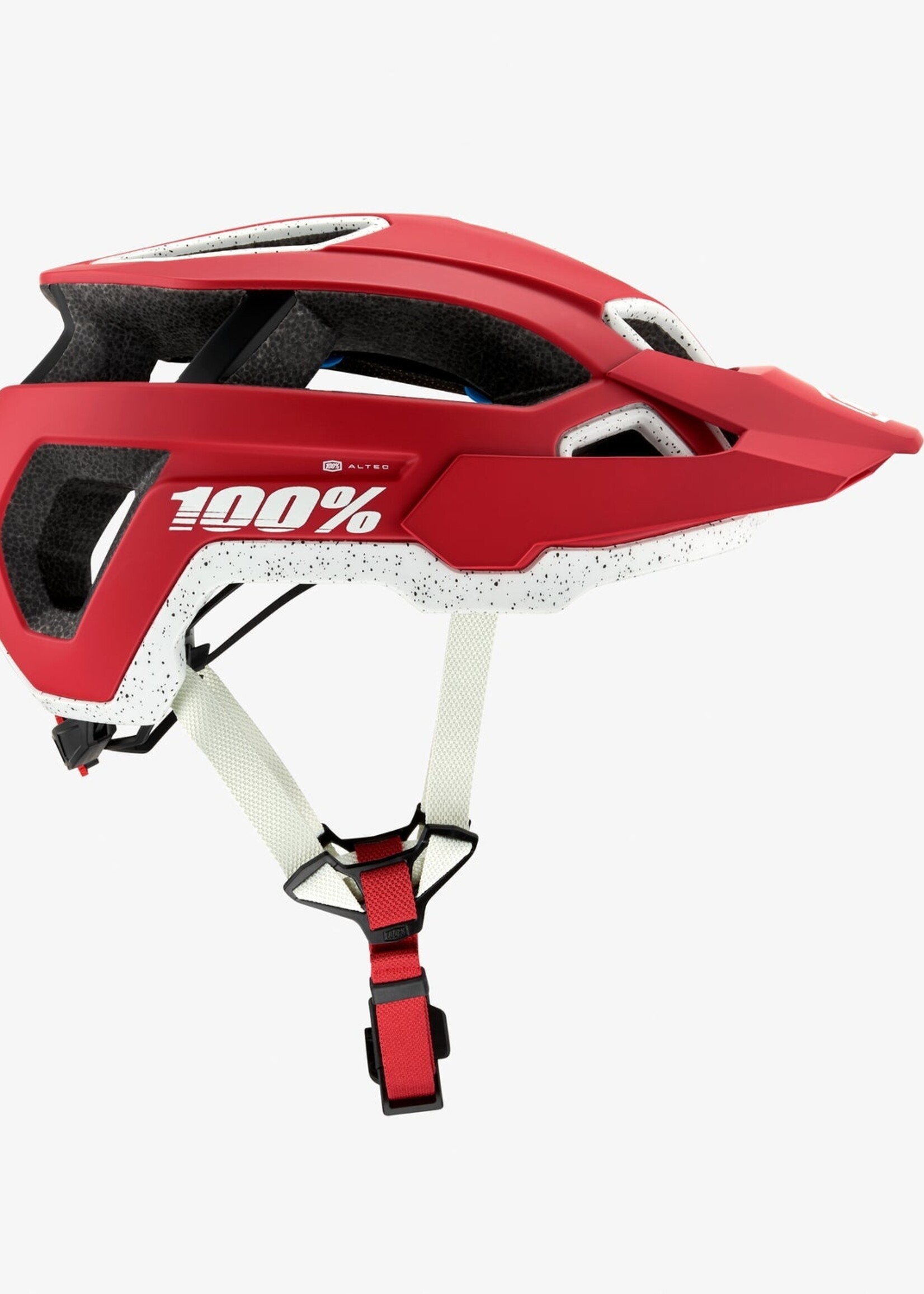 100 Percent ALTEC Helmet w/Fidlock CPSC/CE Deep Red - L/XL