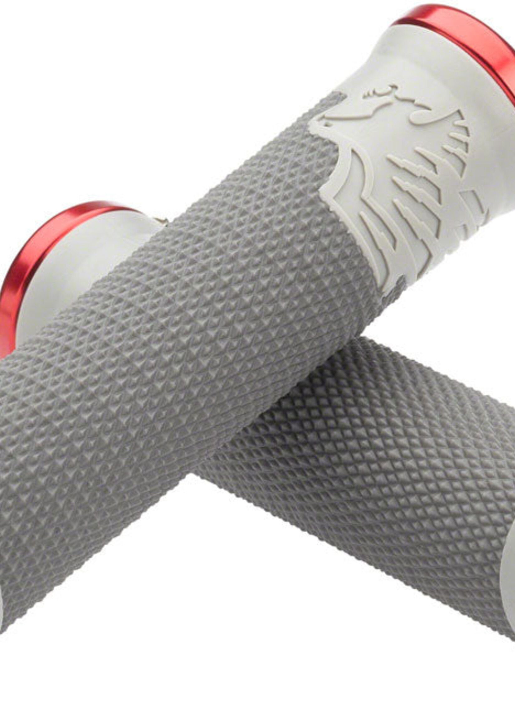 ODI AG2 Grips - Graphite Cool Gray Lock-On single