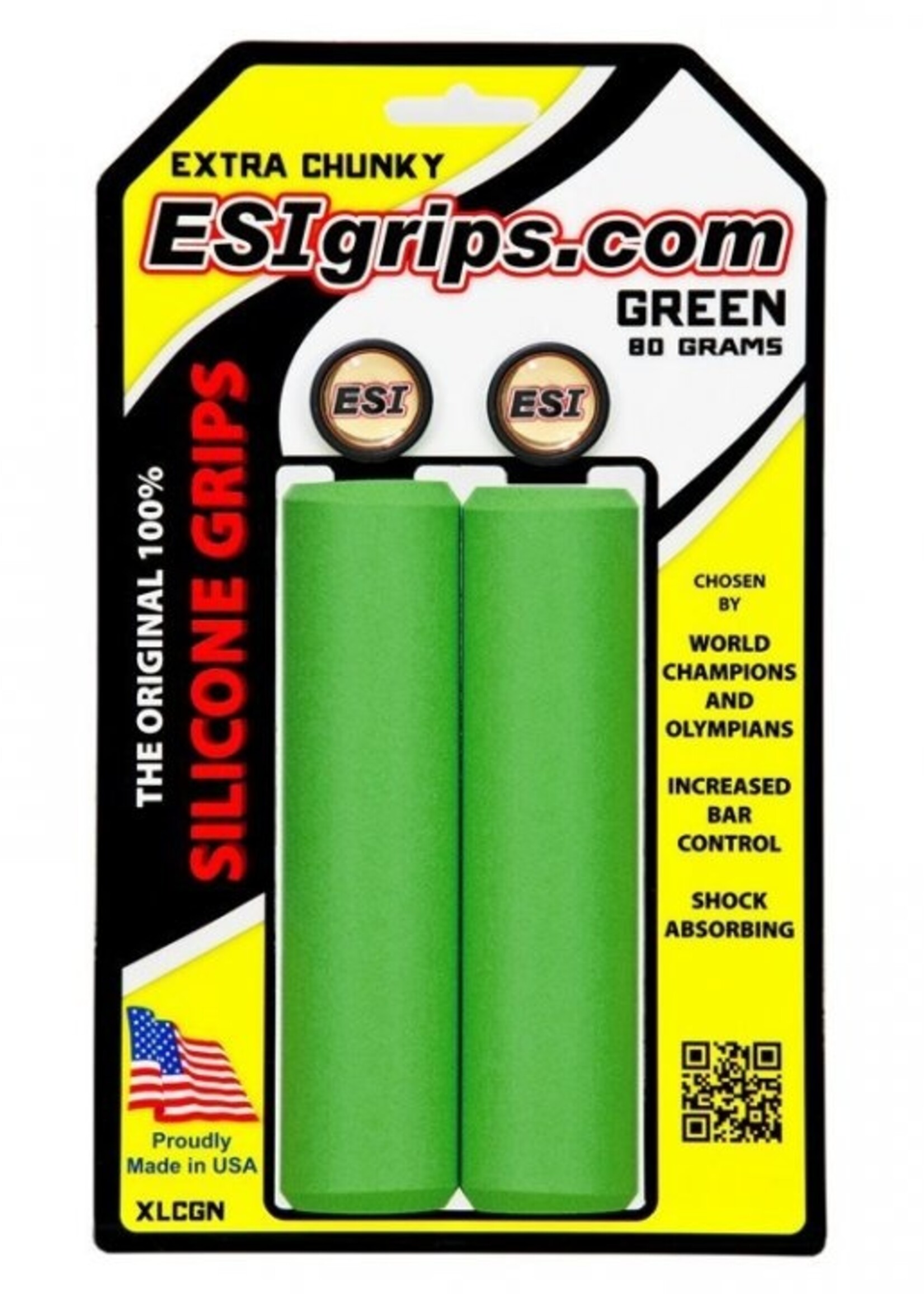 ESI Extra Chunky Grips - Green