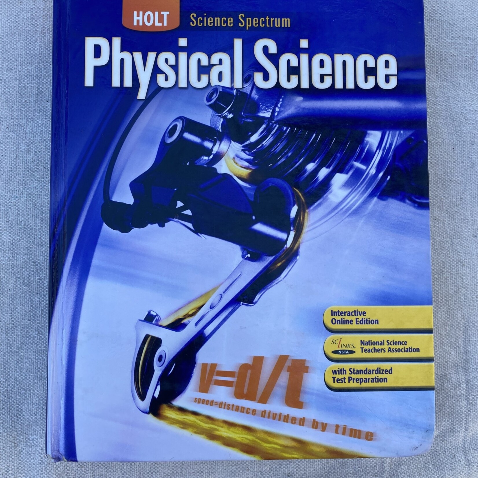 PHYSICAL SCIENCE SCIENCE SPECTRUM USED
