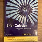 BRIEF CALCULUS AN APPLIED APPROACH 8th Enhanced Ed USED