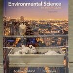 ENVIRONMENTAL SCIENCE for the AP COURSE USED