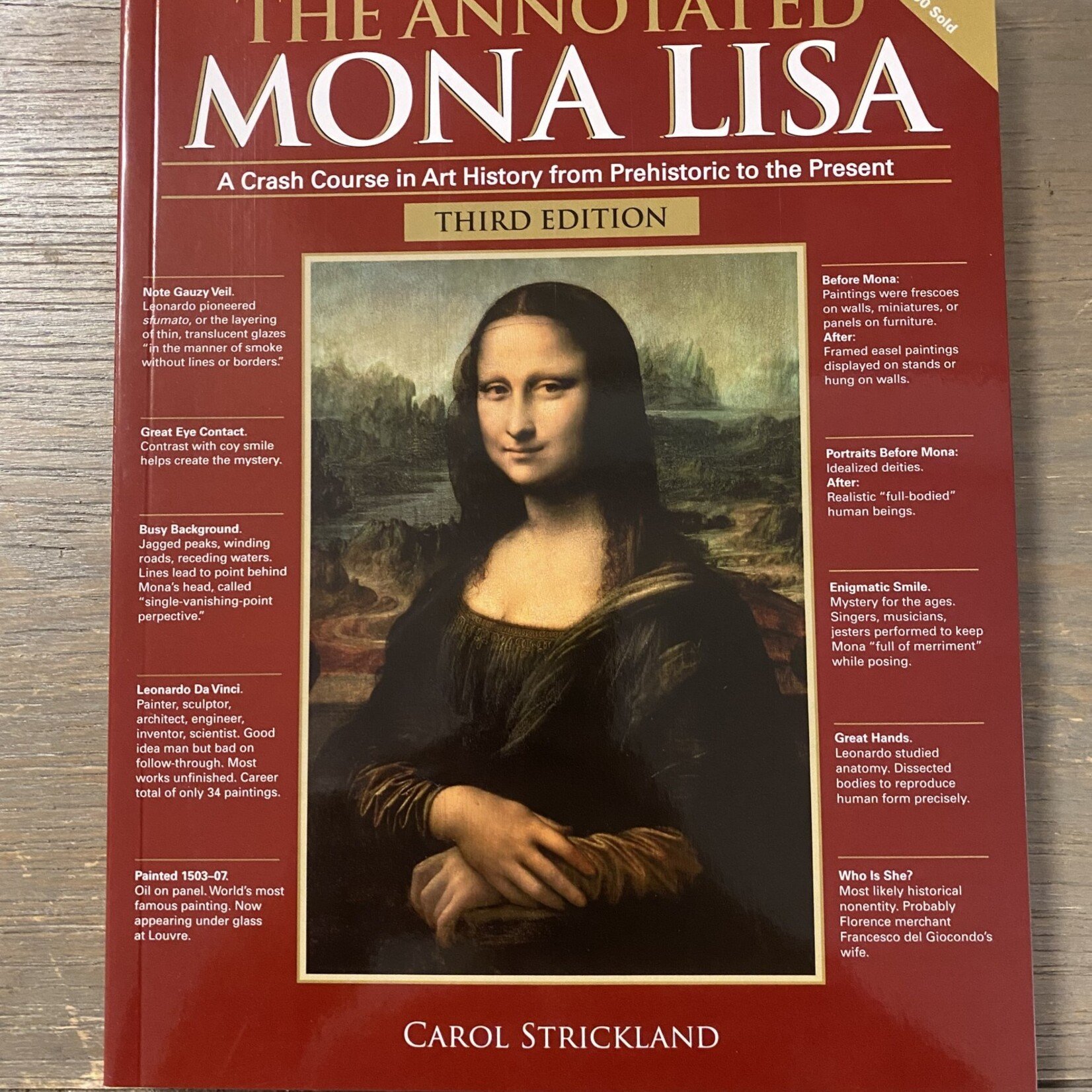 ANNOTATED MONA LISA: A CRASH COURSE IN ART HISTORY 3RD ED USED