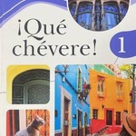 Que chevere 3e - Student Edition textbook Level 1 USED