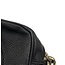 Gucci Gucci pebbled calfskin small soho disco bag black (pre owned)
