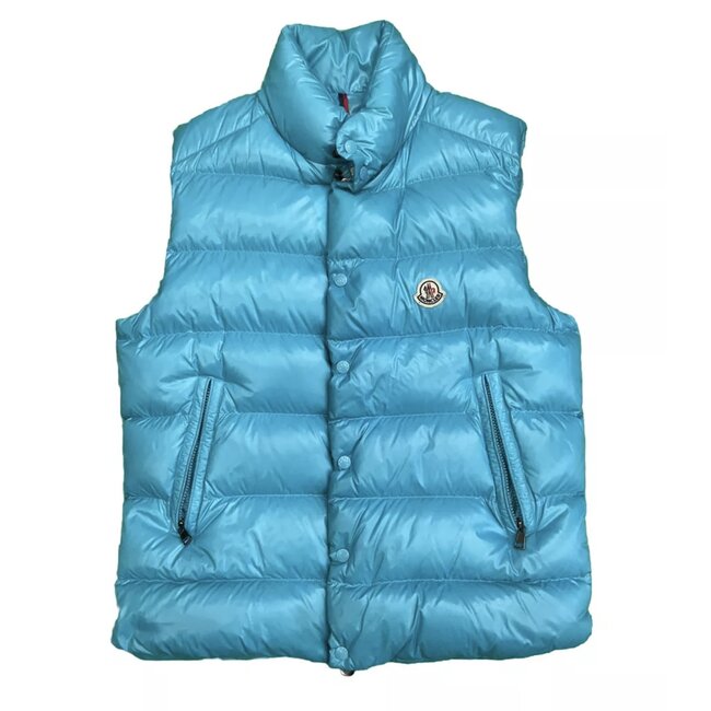 Moncler MONCLER Men’s Gibbons Gilet In Turquoise (size-large) pre owned