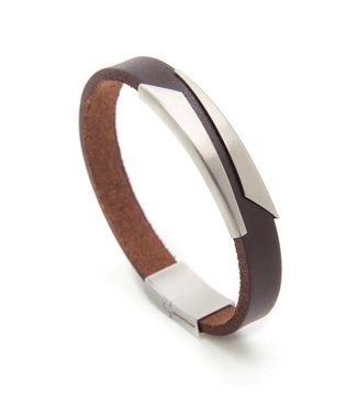 Rimanchik Phoenix Leather Stainless Steel Bracelet