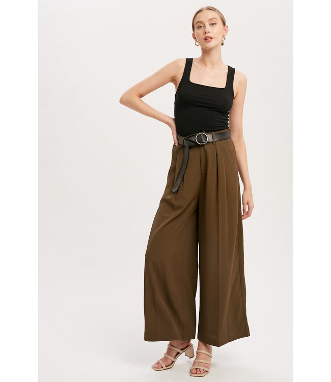 Stand Off Wide Leg Pants
