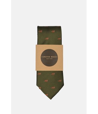 Curated Basics Silk Patterned Tie