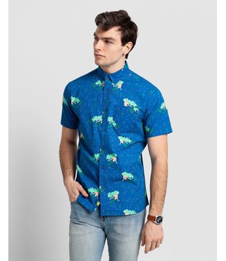 Poplin and Co. Under the Sea SS Button Up Shirt