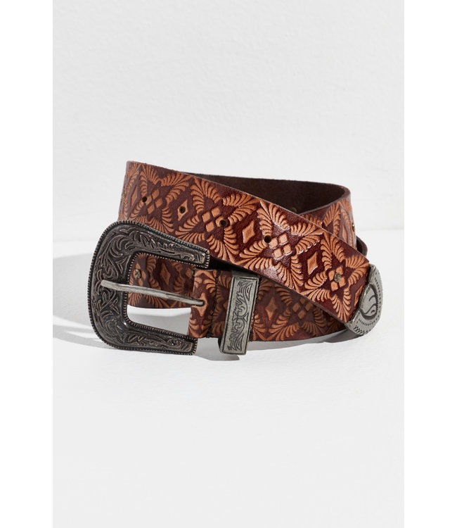 Free People Outlaw Embossed Belt