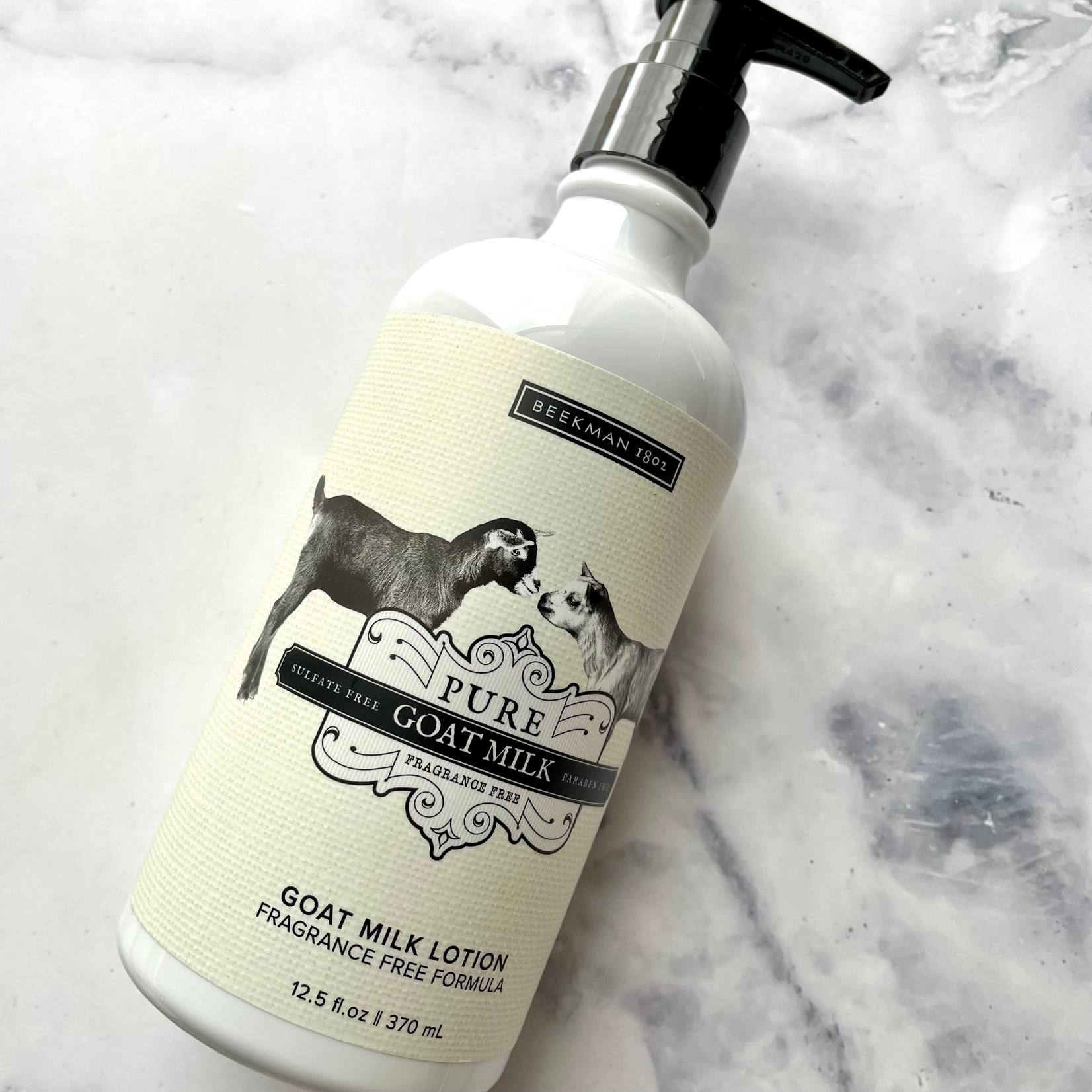 Beekman 1802 Goat Milk Hand Wash & Lotionwith Caddy ,Pure Goat Milk