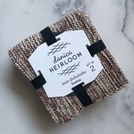 Now Designs Heirloom Knit Dishcloths / Wine