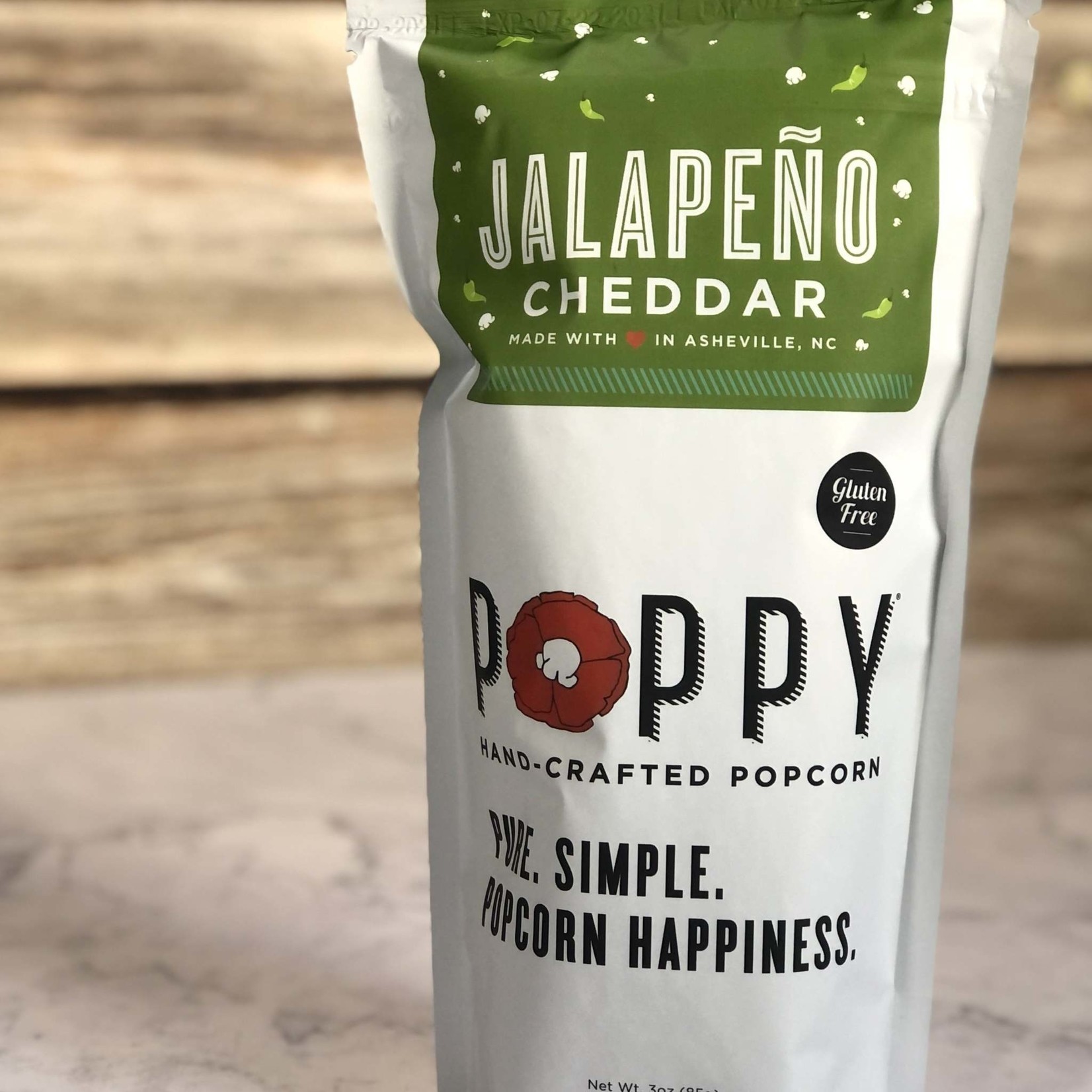 Poppy Handcrafted Popcorn Poppy Popcorn - Jalapeno Cheddar