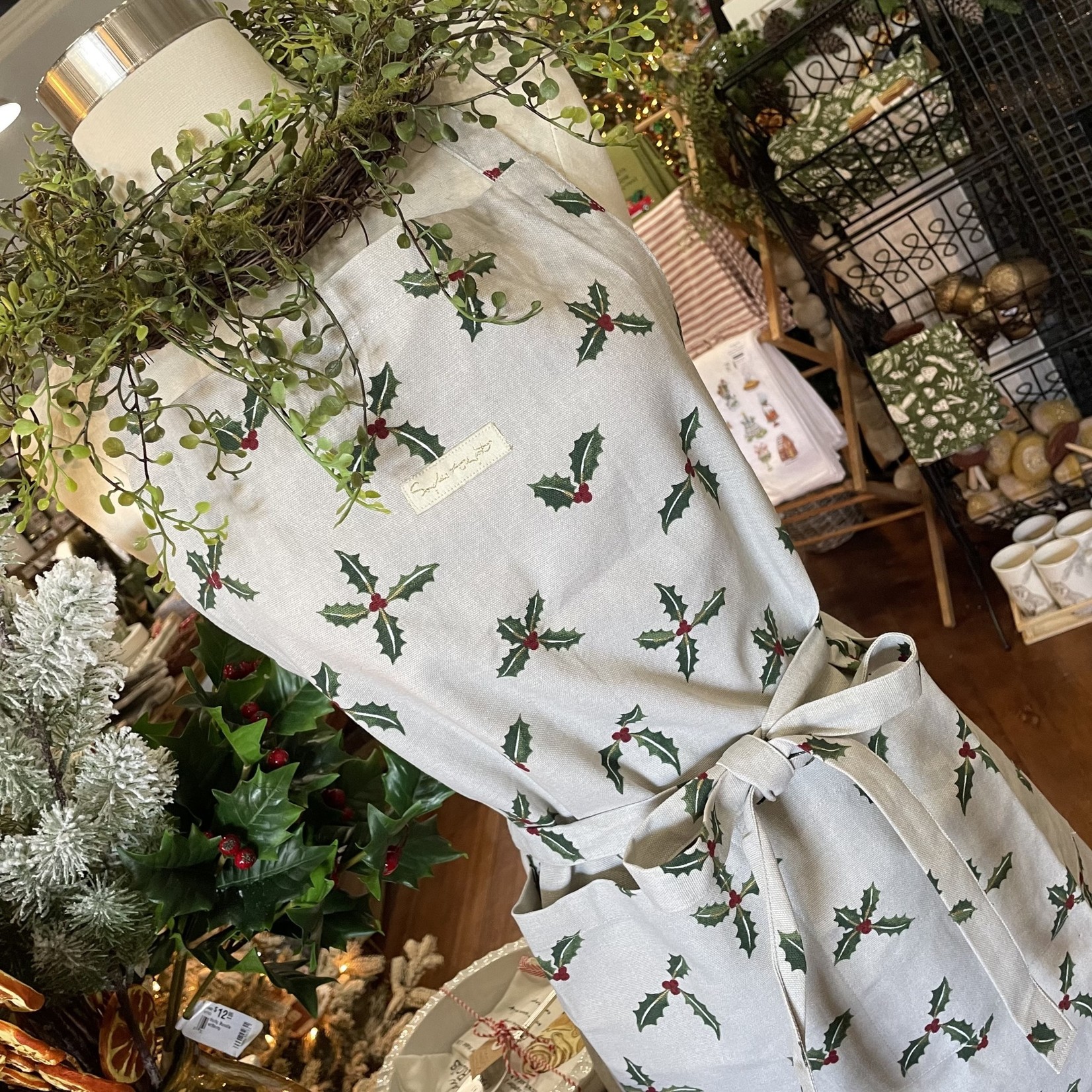 Sophie Allport Apron - Holly & Berry