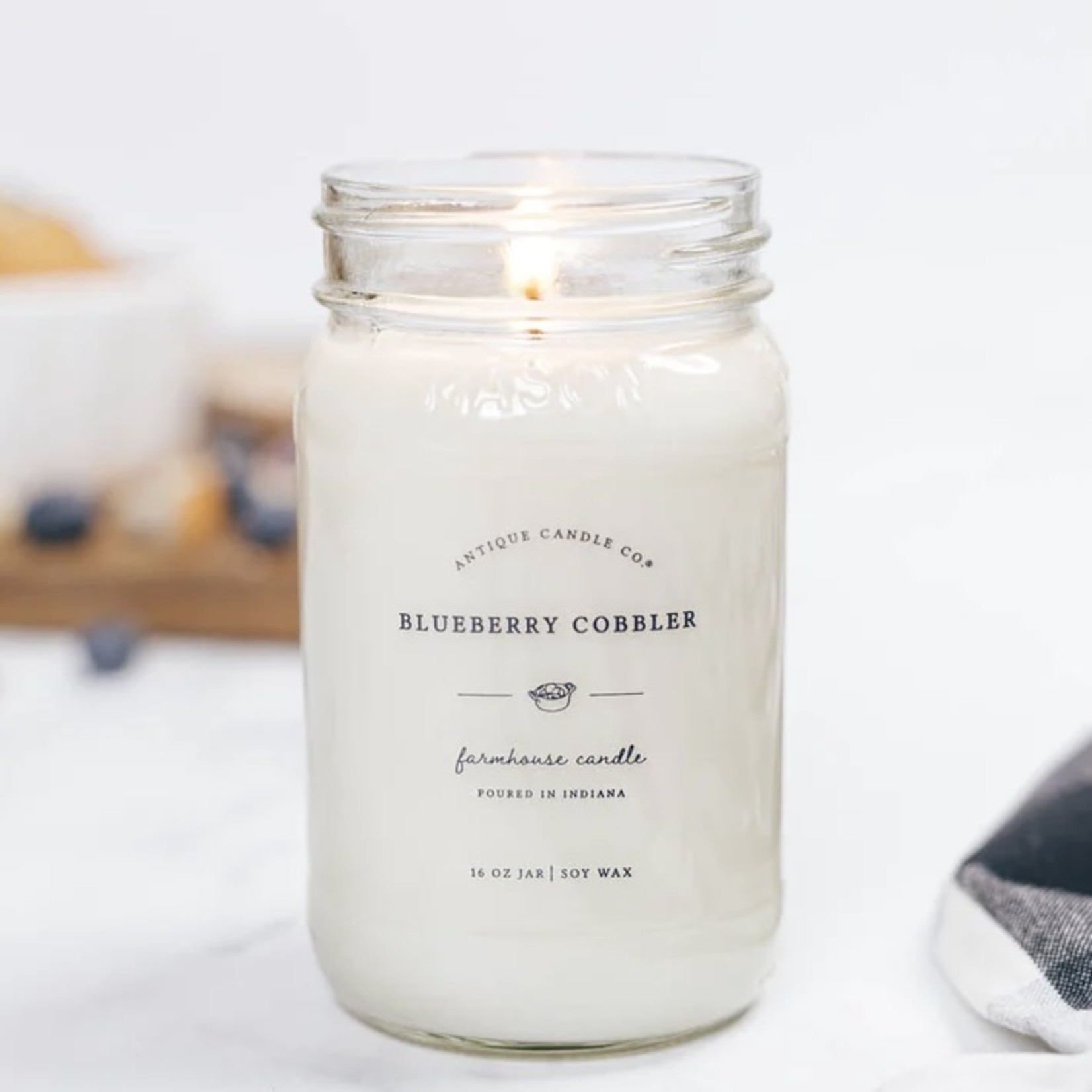 Blueberry Cobbler Soy Candle