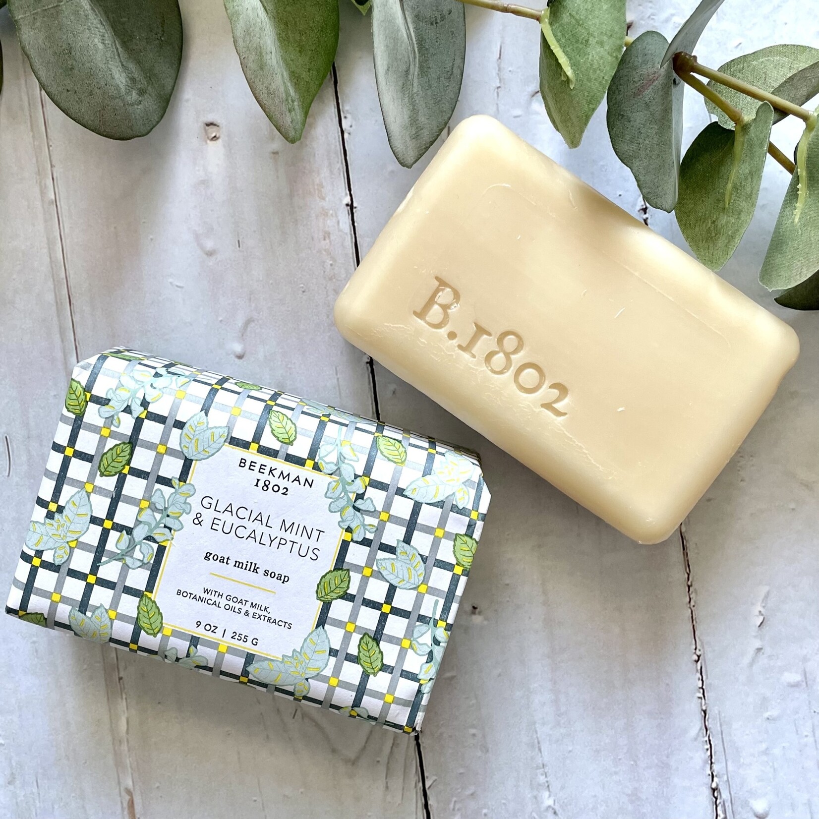 Beekman 1802 Glacial Mint & Eucalyptus  Bar Soap