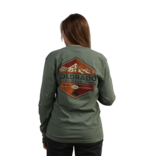 Prairie Mtn Screening Long Sleeve Crew Neck Colorado Mountain T-Shirt